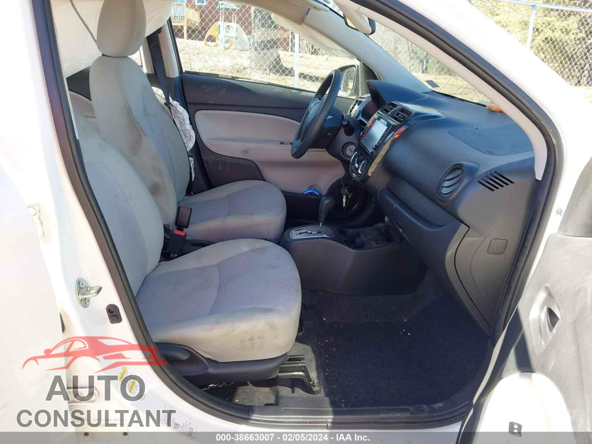 MITSUBISHI MIRAGE 2018 - ML32F3FJ2JHF12246