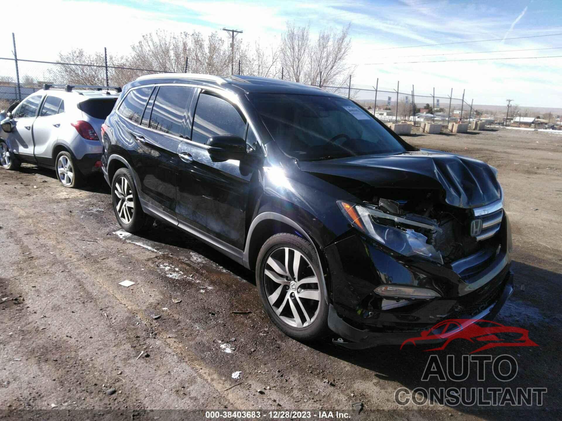 HONDA PILOT 2016 - 5FNYF6H94GB098873