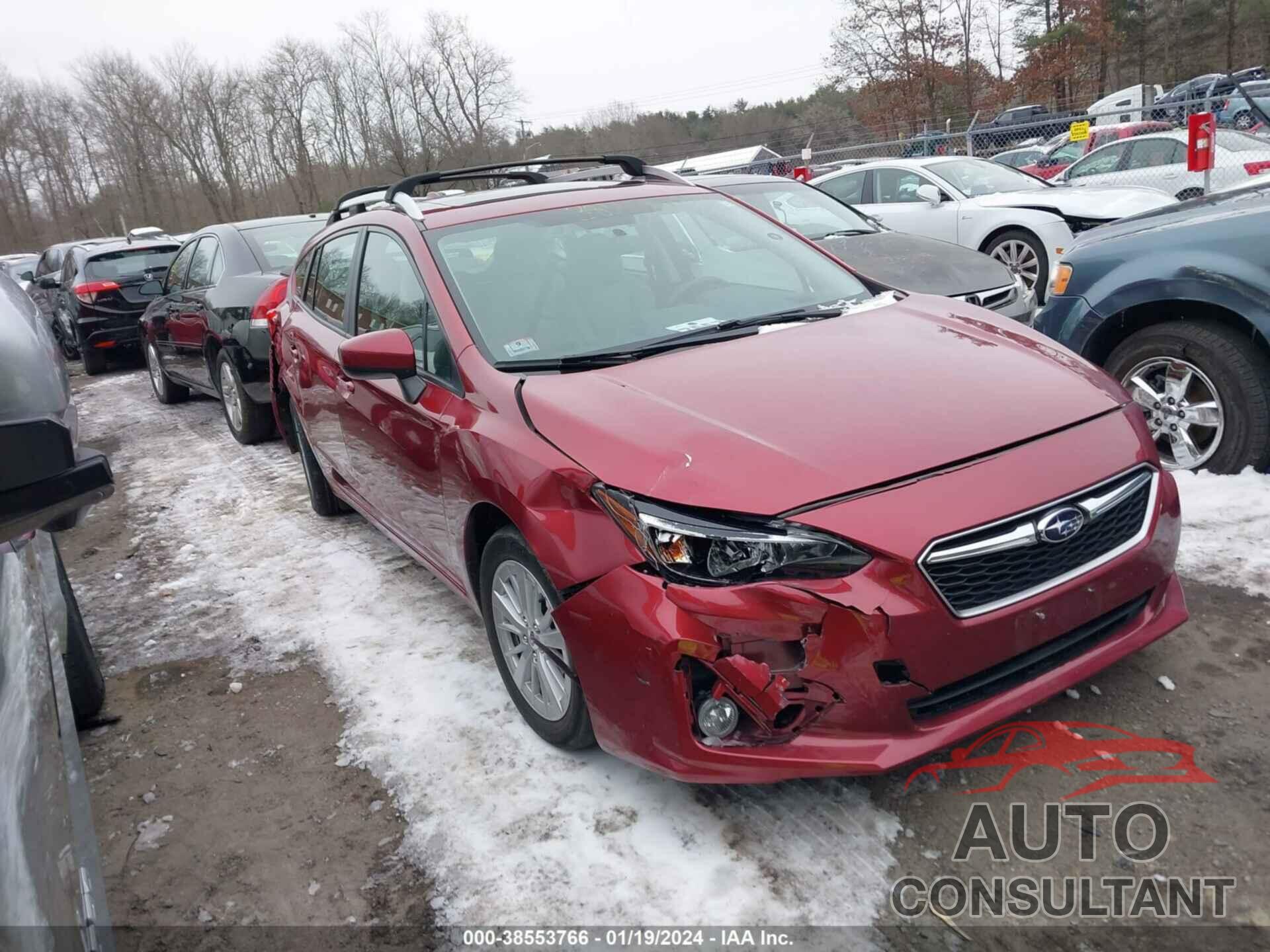 SUBARU IMPREZA 2018 - 4S3GTAD67J3726772