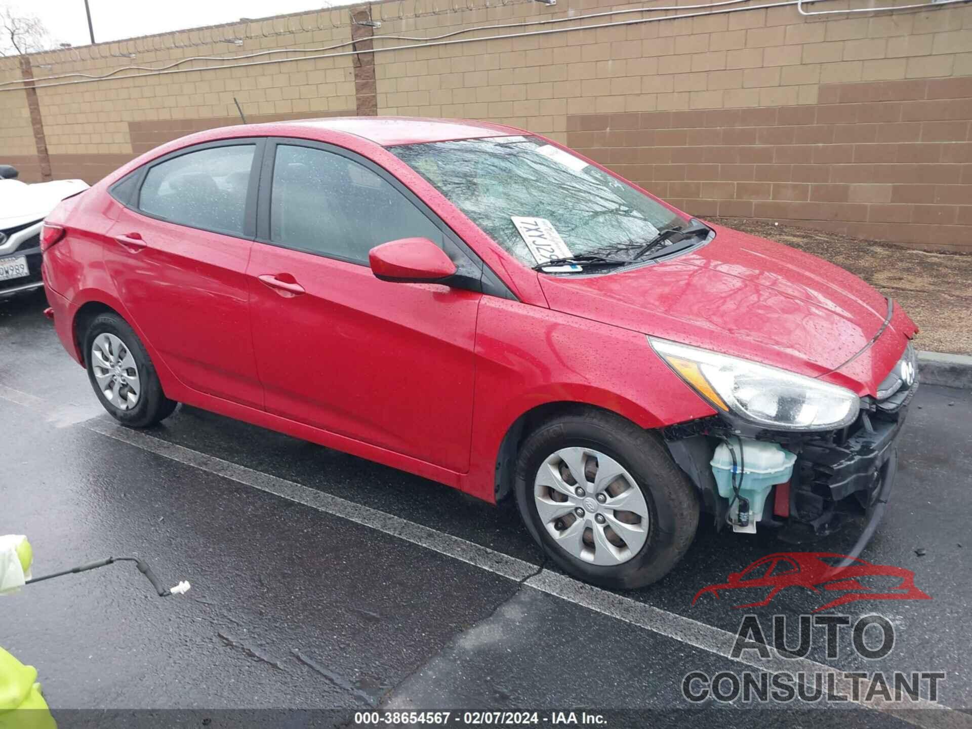 HYUNDAI ACCENT 2016 - KMHCT4AE5GU963173