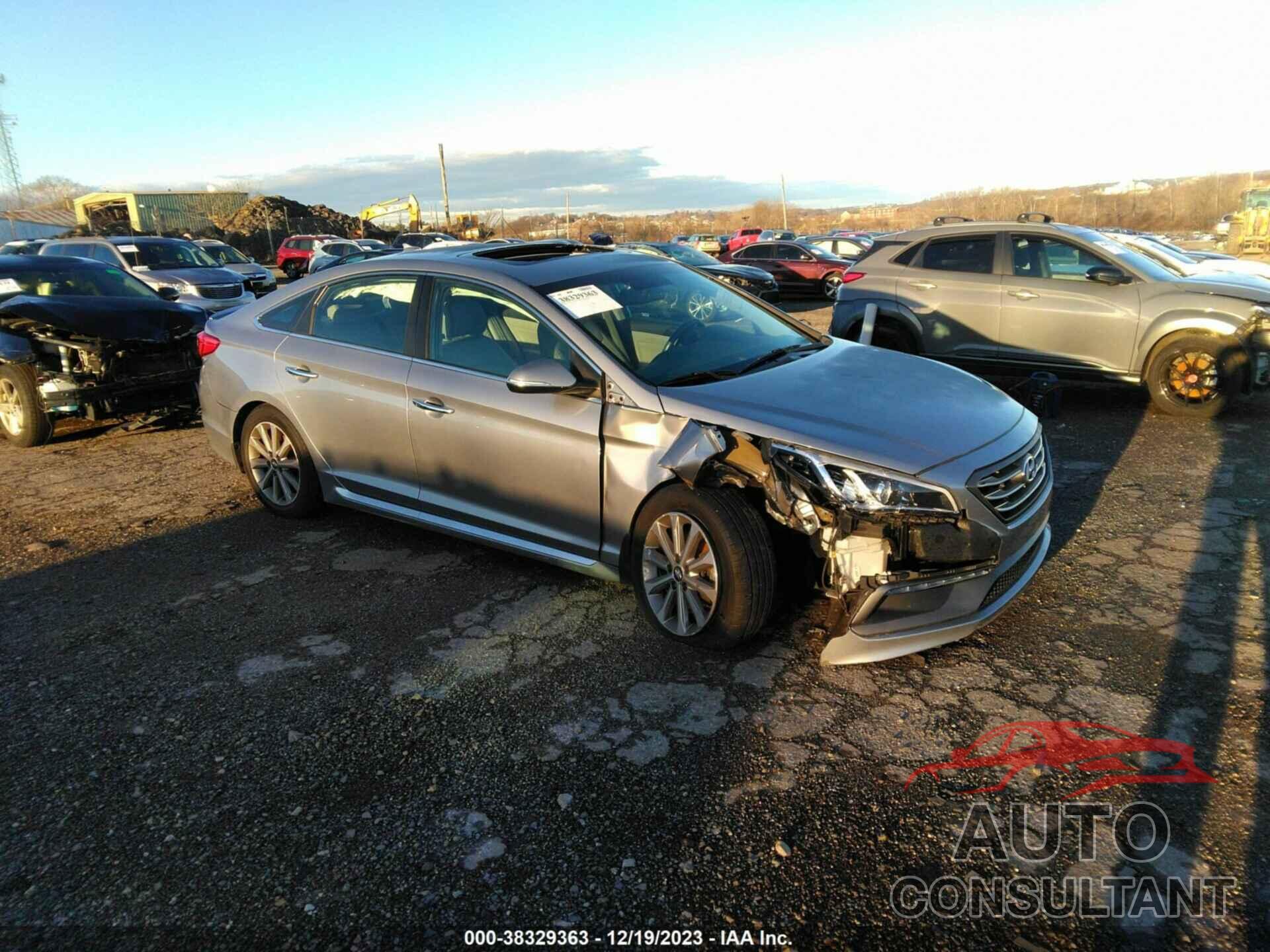 HYUNDAI SONATA 2017 - 5NPE34AF2HH437472