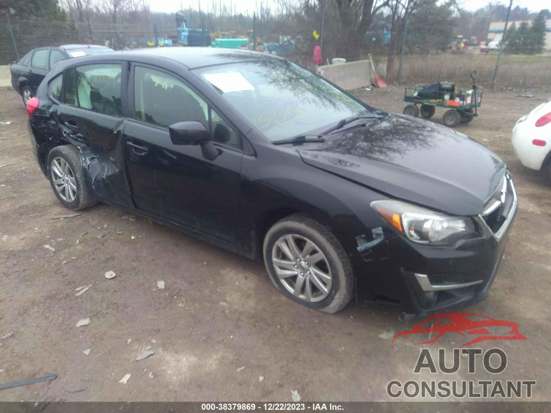 SUBARU IMPREZA 2016 - JF1GPAB68G8218965