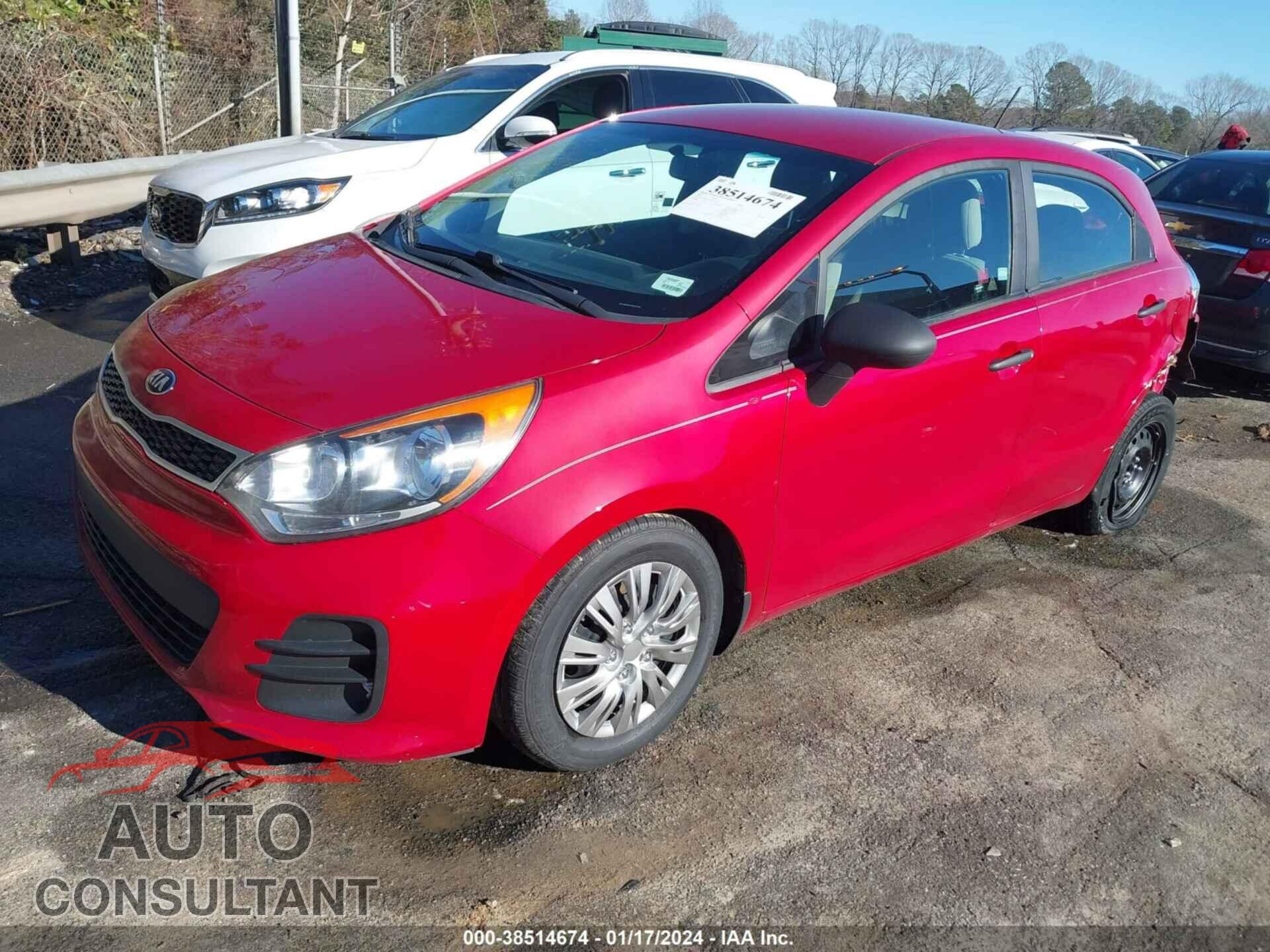 KIA RIO 2017 - KNADN5A36H6013706