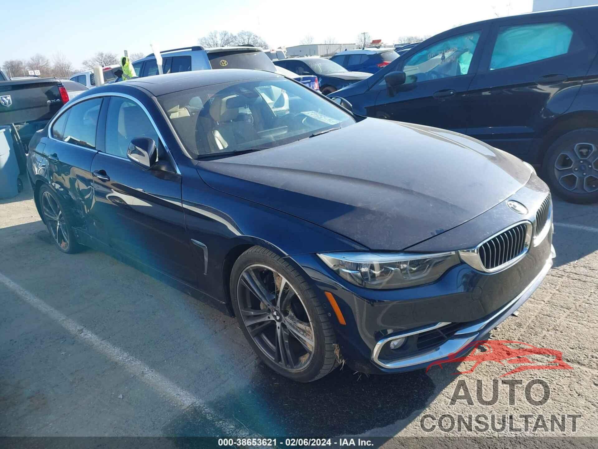 BMW 440I GRAN COUPE 2019 - WBA4J5C58KBM65147