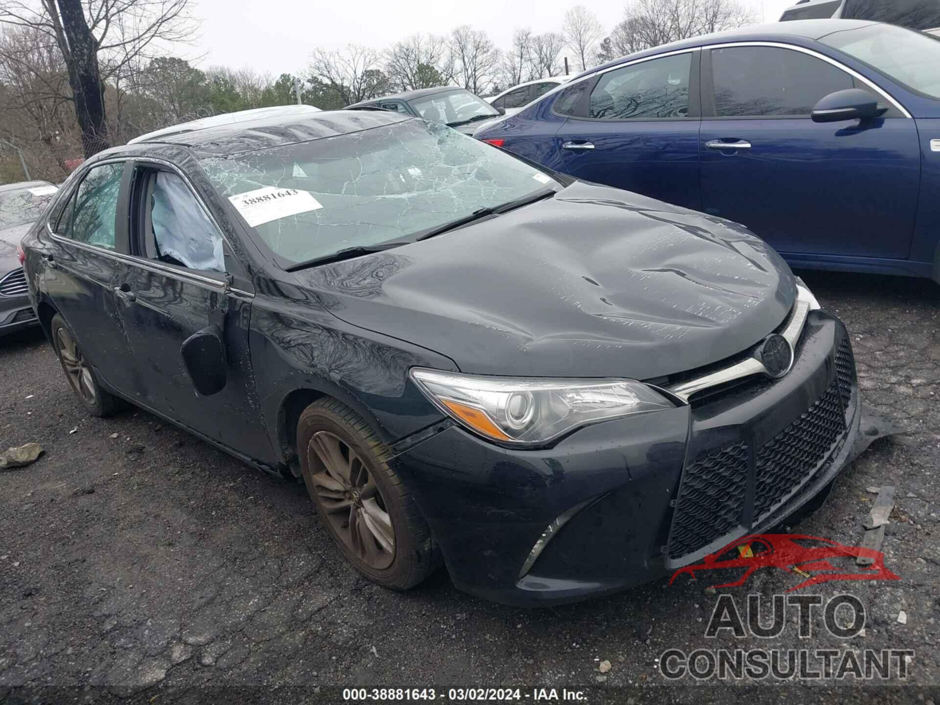 TOYOTA CAMRY 2017 - 4T1BF1FK4HU639651