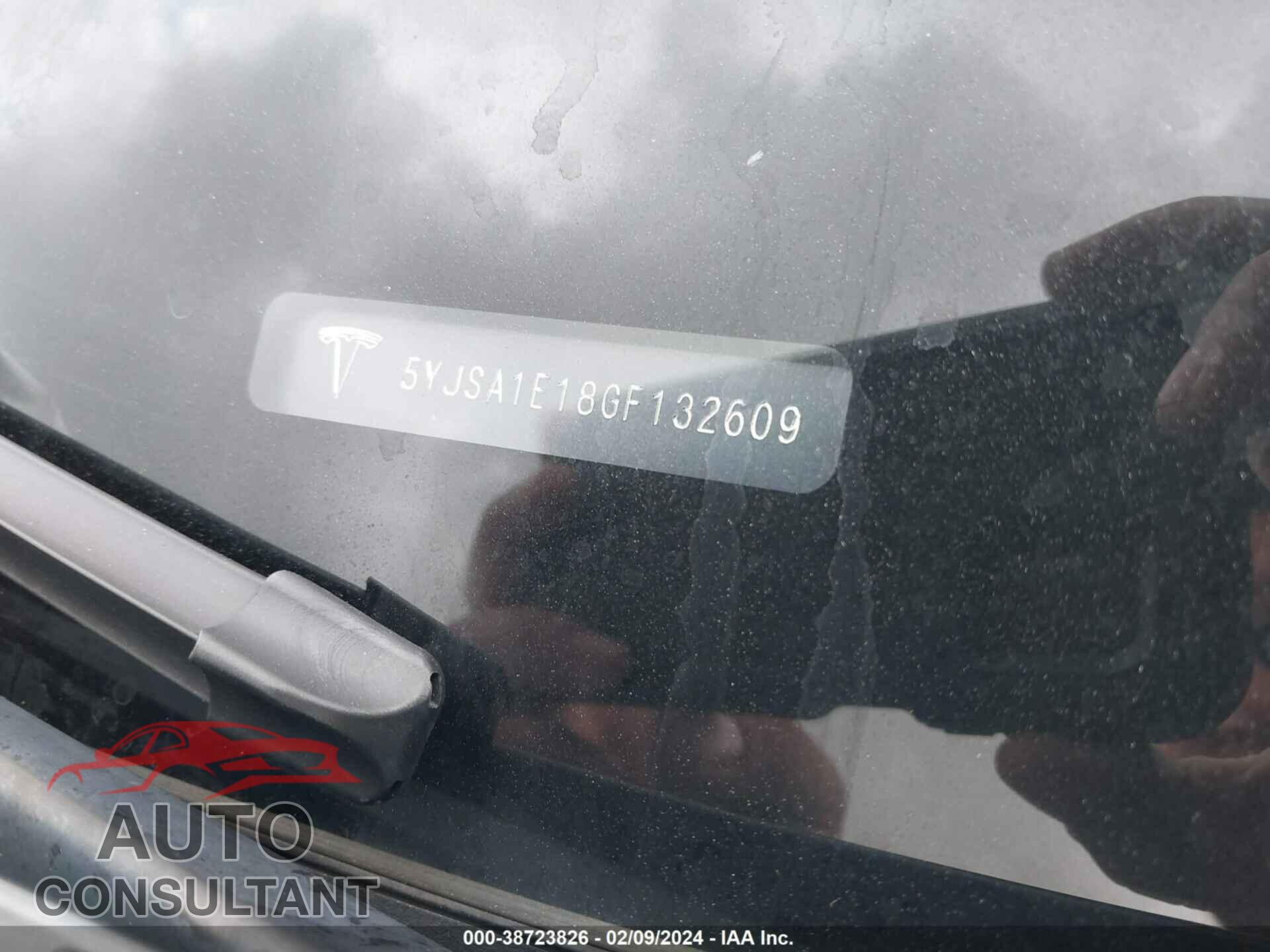 TESLA MODEL S 2016 - 5YJSA1E18GF132609