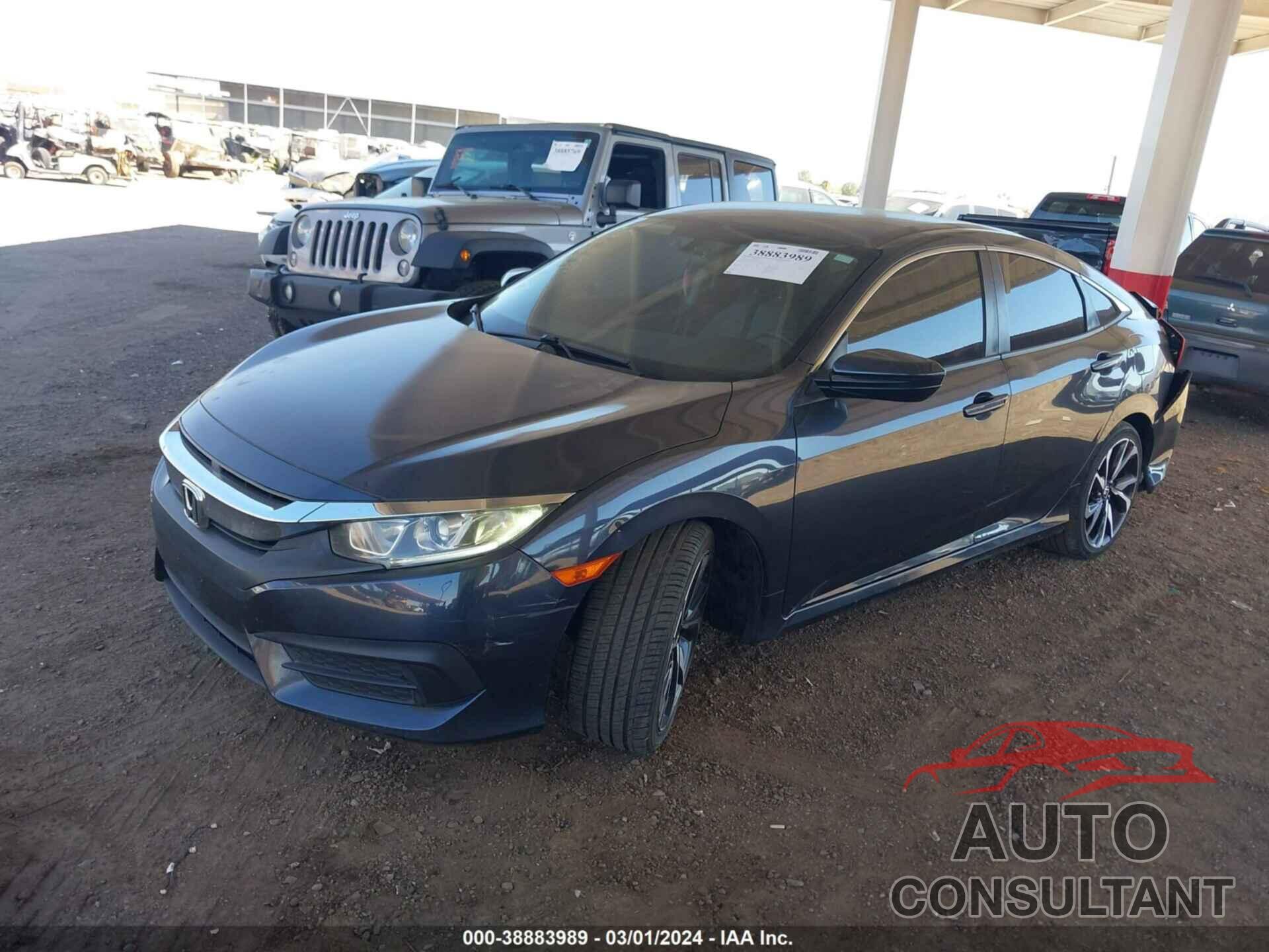 HONDA CIVIC 2018 - 2HGFC2F56JH522503