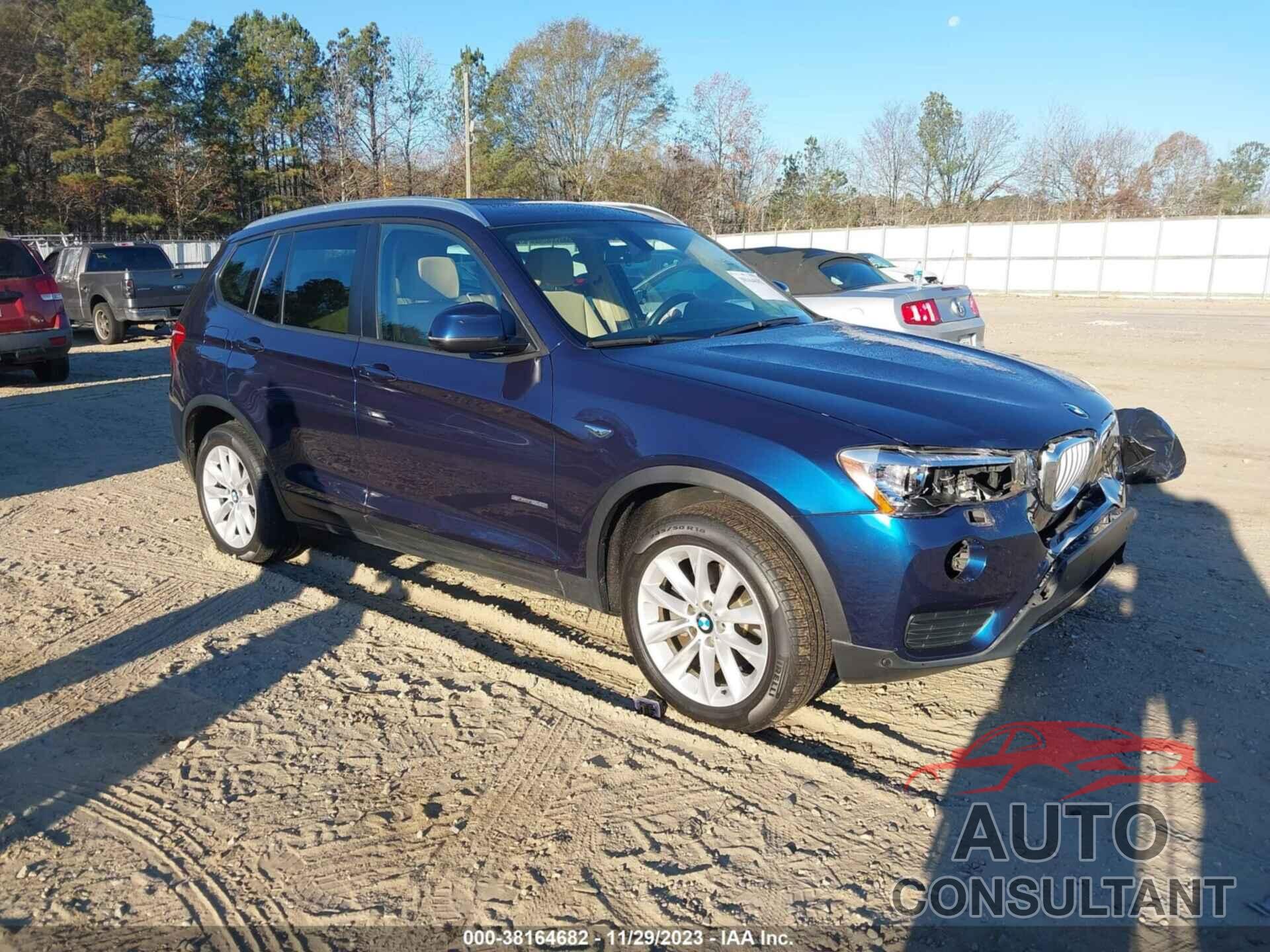 BMW X3 2017 - 5UXWZ7C31H0X42738