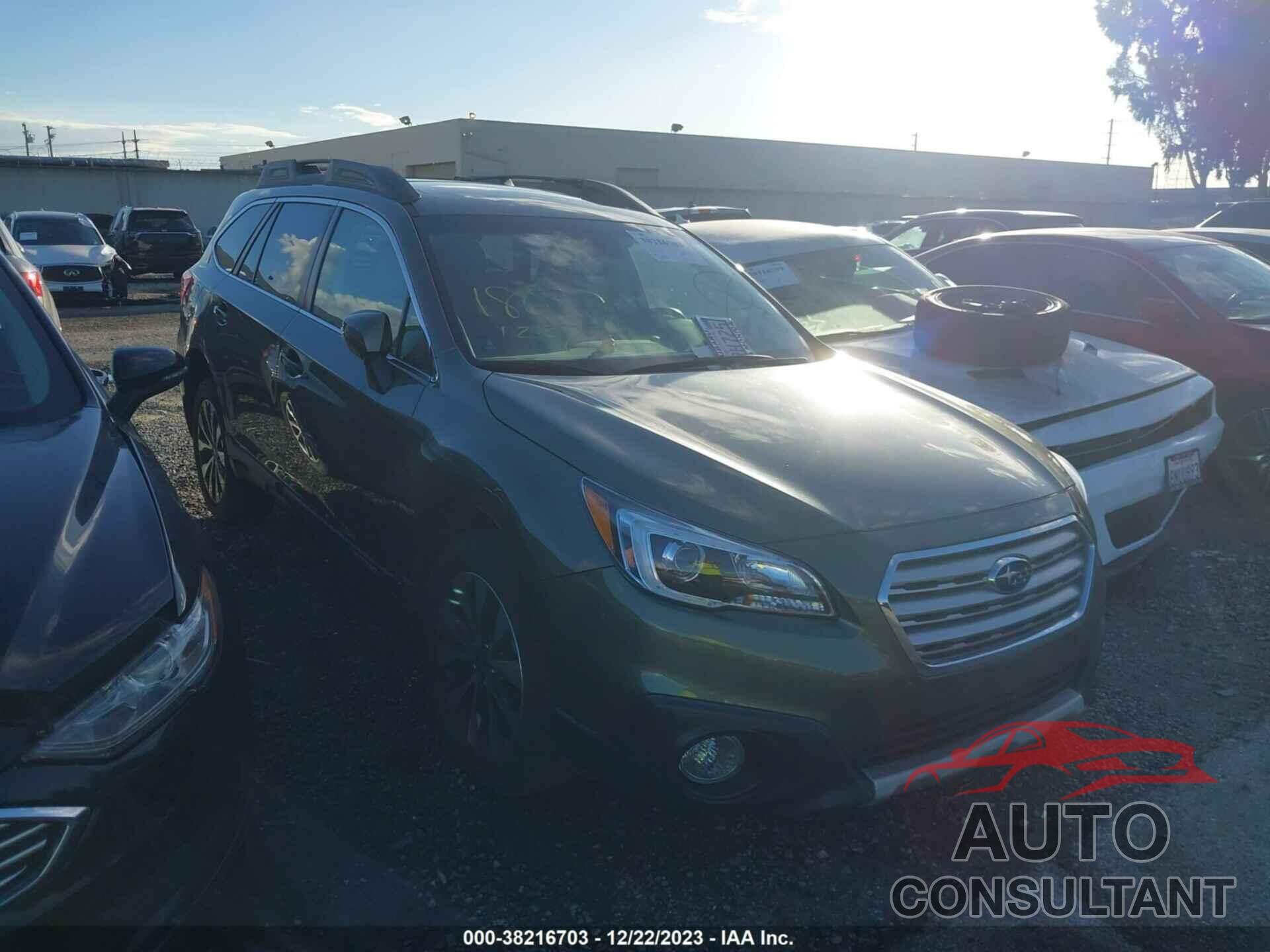 SUBARU OUTBACK 2017 - 4S4BSANC7H3304573