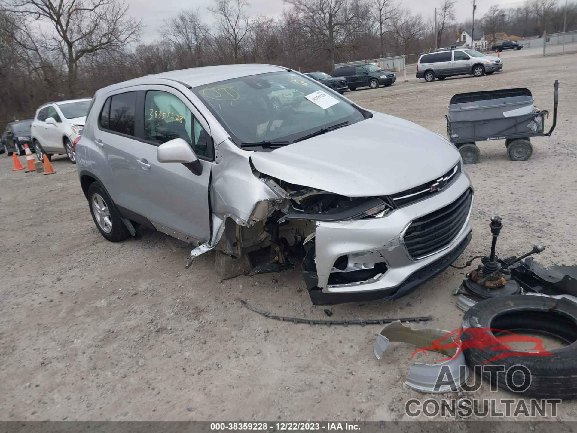 CHEVROLET TRAX 2019 - 3GNCJKSB1KL391497