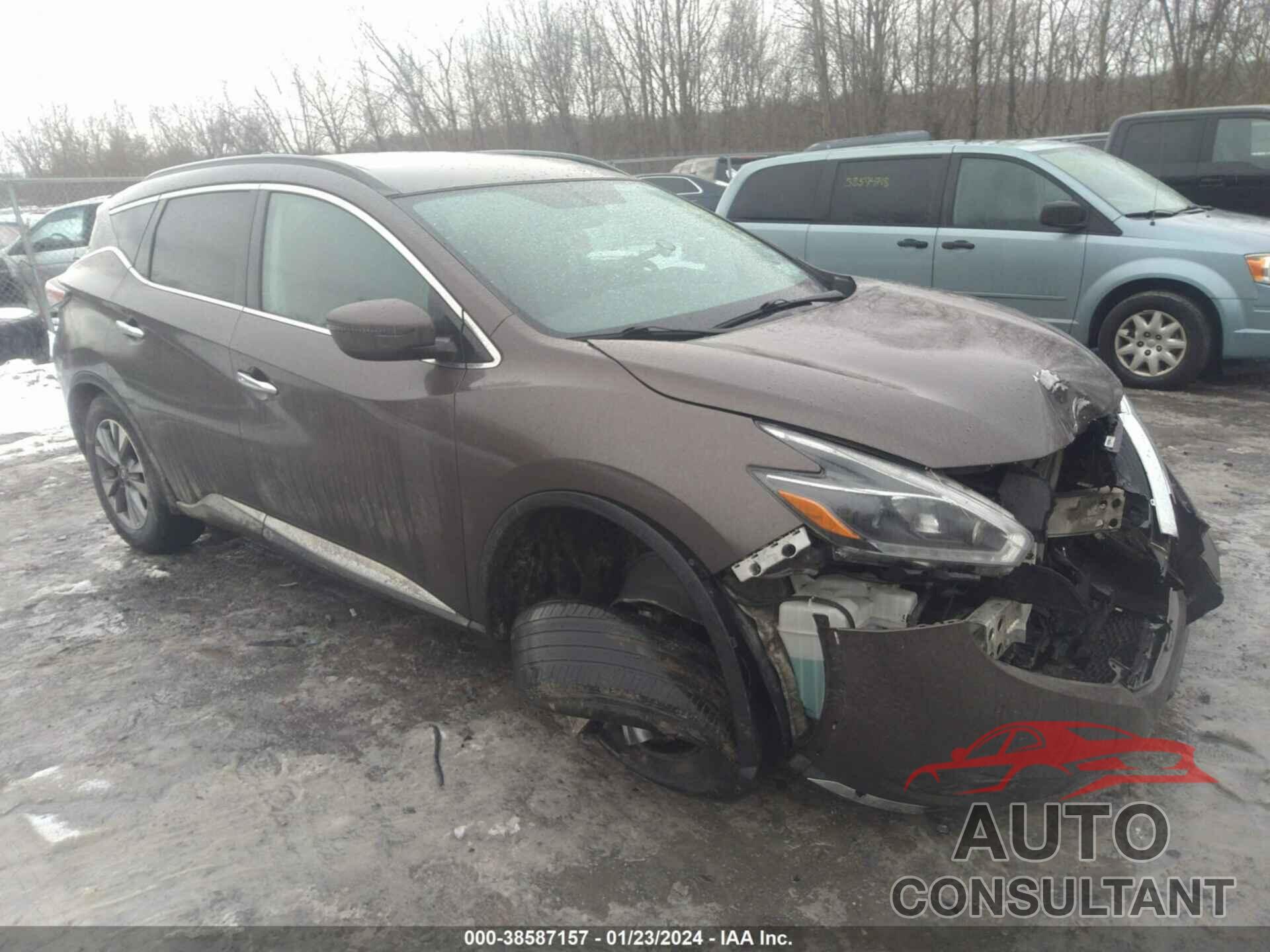 NISSAN MURANO 2018 - 5N1AZ2MG0JN123987