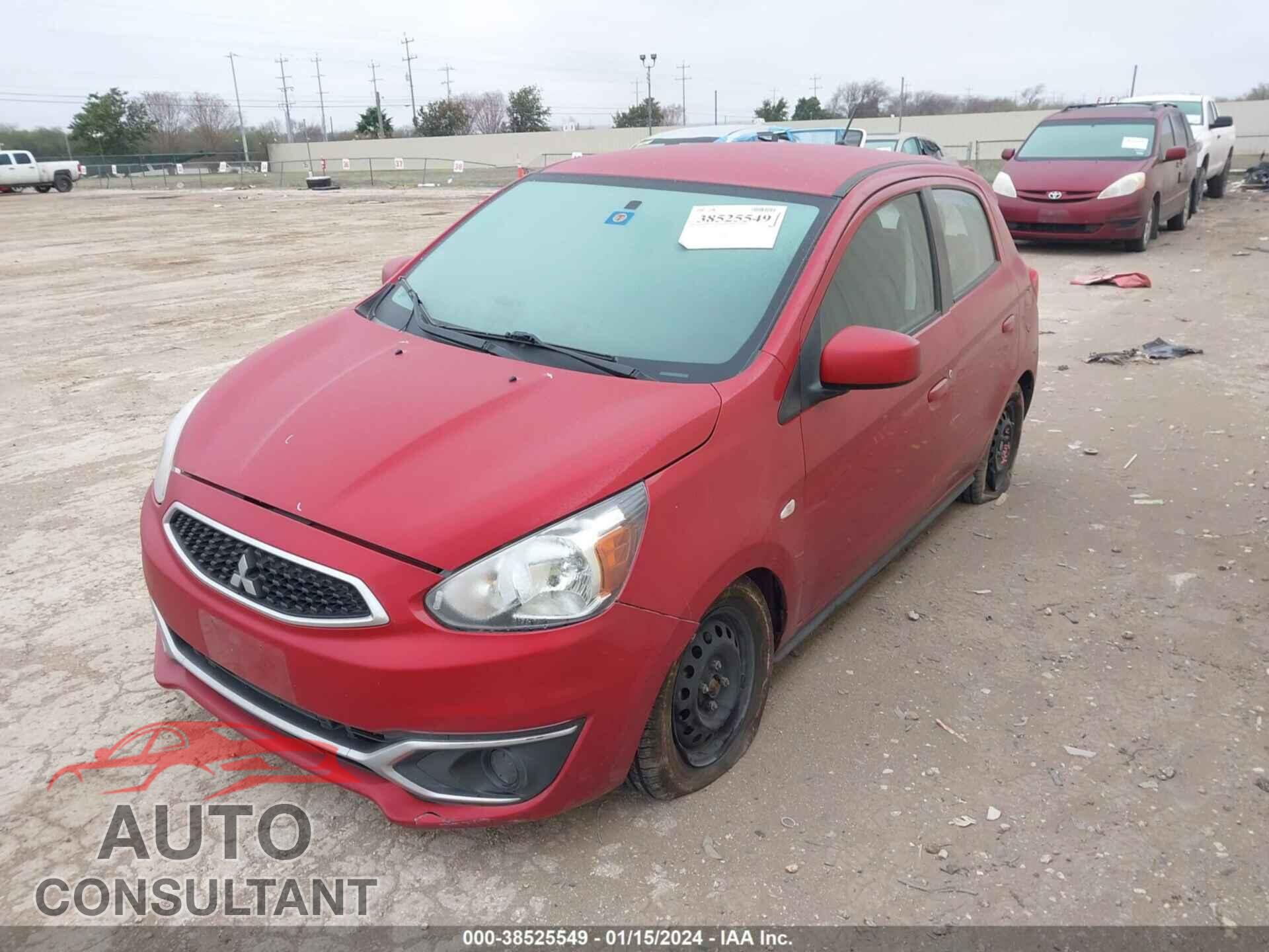 MITSUBISHI MIRAGE 2019 - ML32A3HJ6KH014514