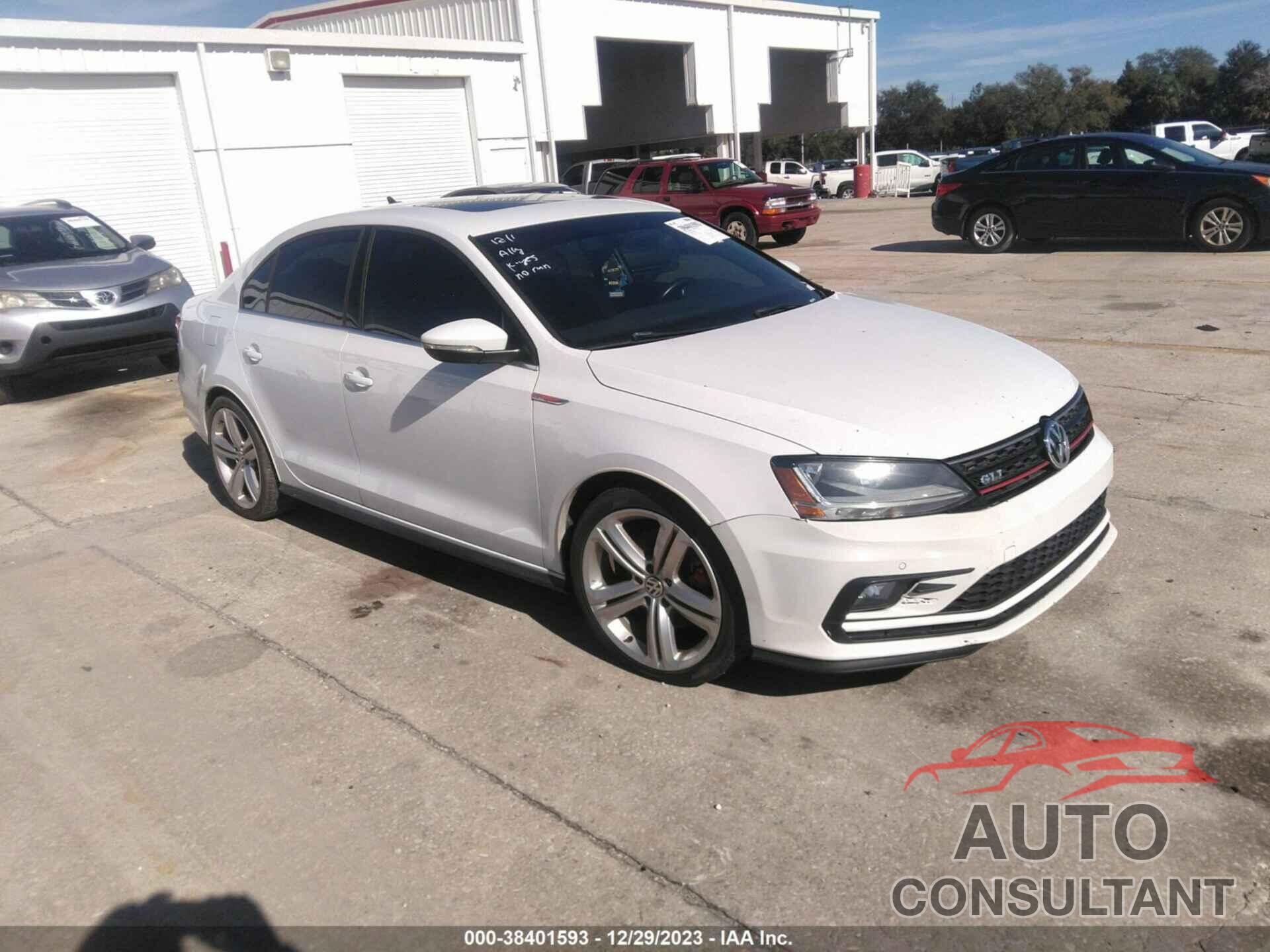VOLKSWAGEN JETTA 2017 - 3VW4T7AJ3HM305569