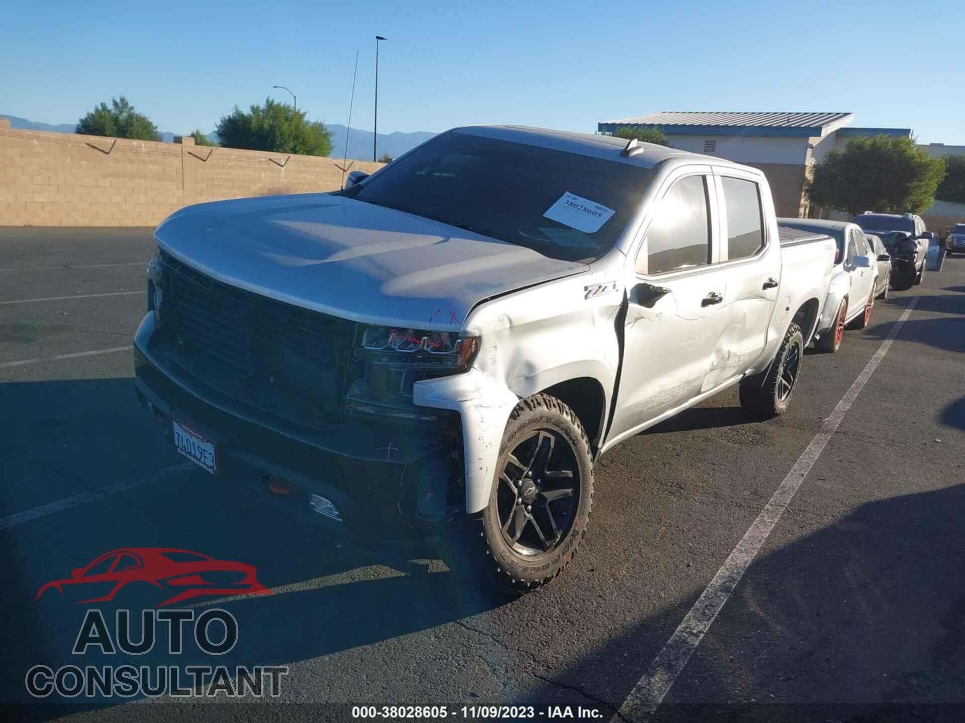 CHEVROLET SILVERADO 1500 2021 - 3GCPYFED4MG327962