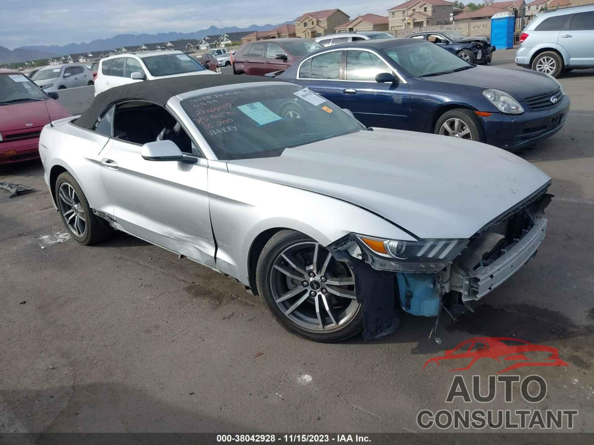 FORD MUSTANG 2017 - 1FATP8UH0H5204275