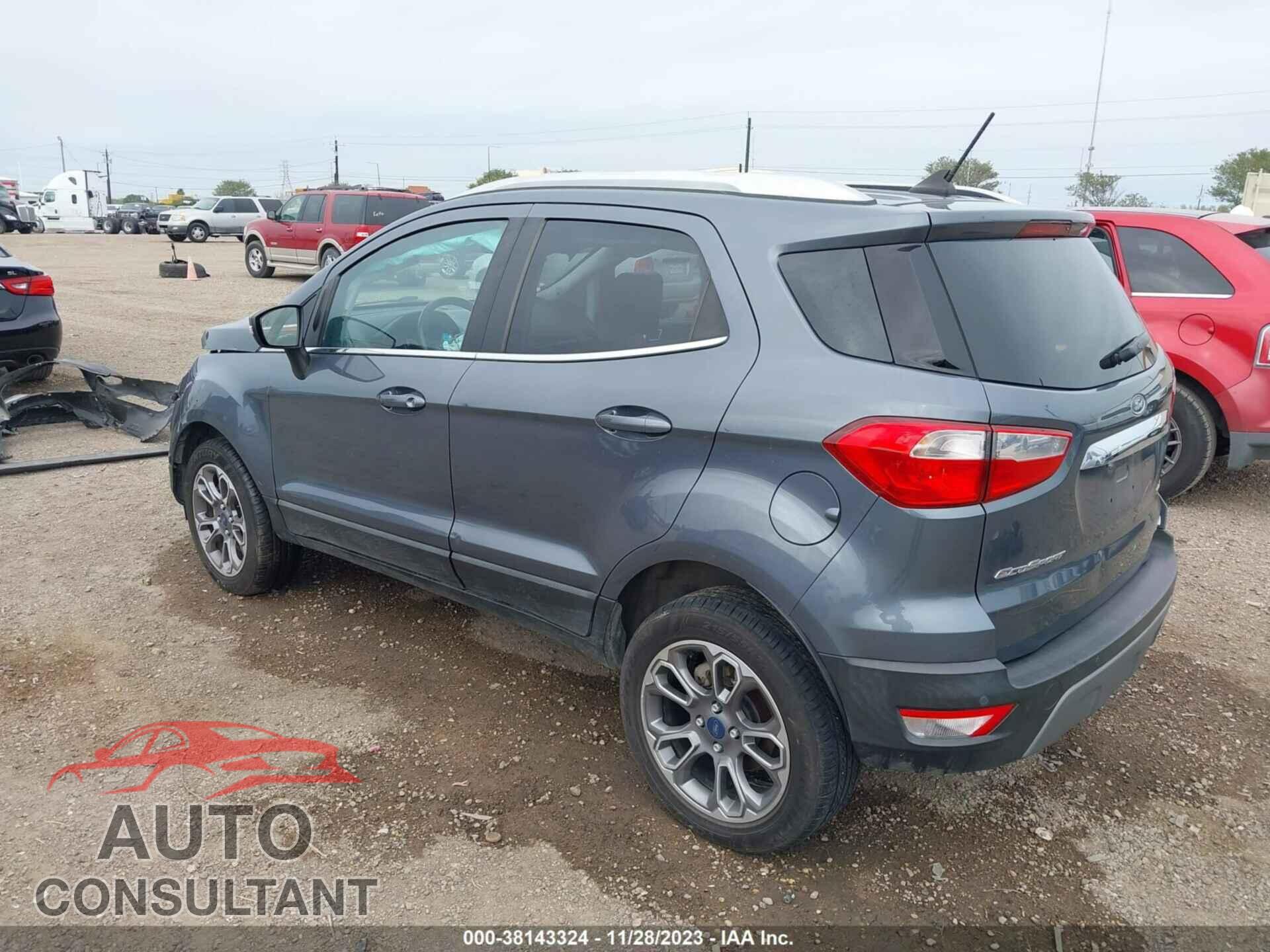 FORD ECOSPORT 2019 - MAJ6S3KL0KC251122