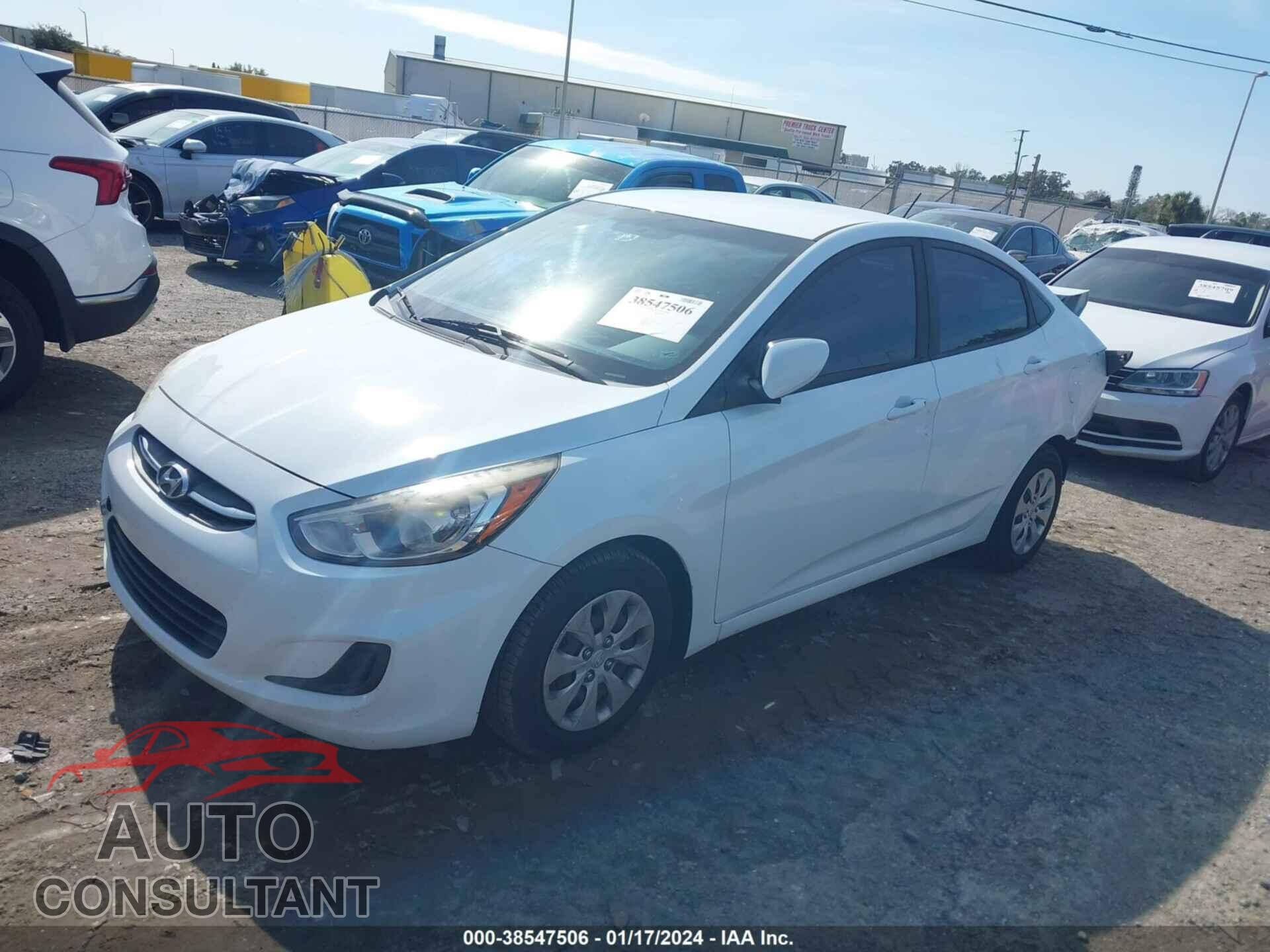 HYUNDAI ACCENT 2016 - KMHCT4AE2GU093348