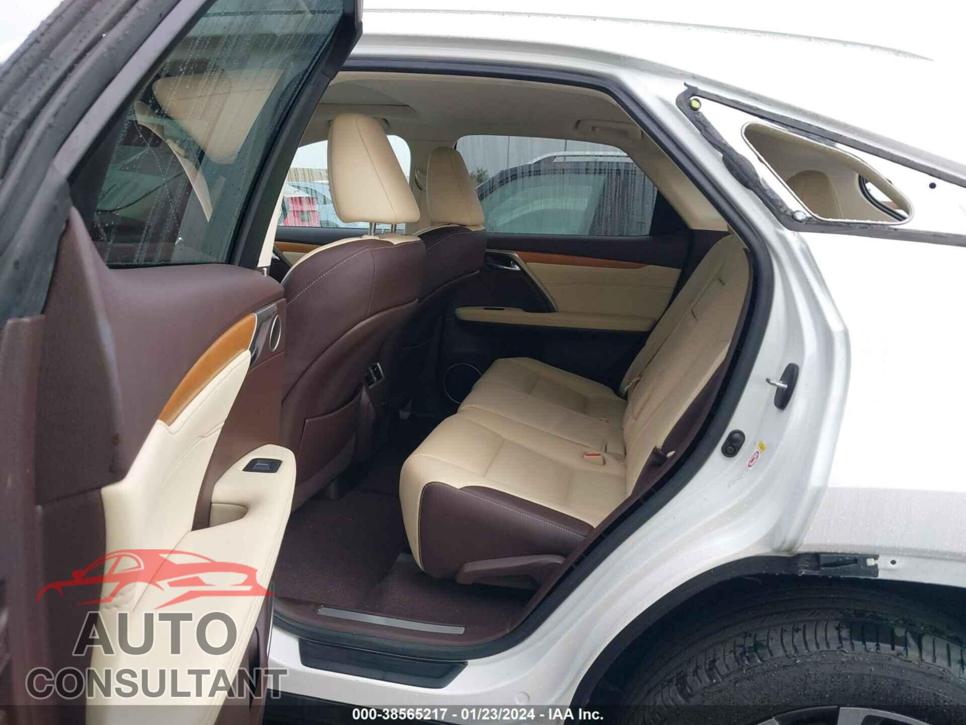 LEXUS RX 350 2017 - 2T2ZZMCA8HC060355