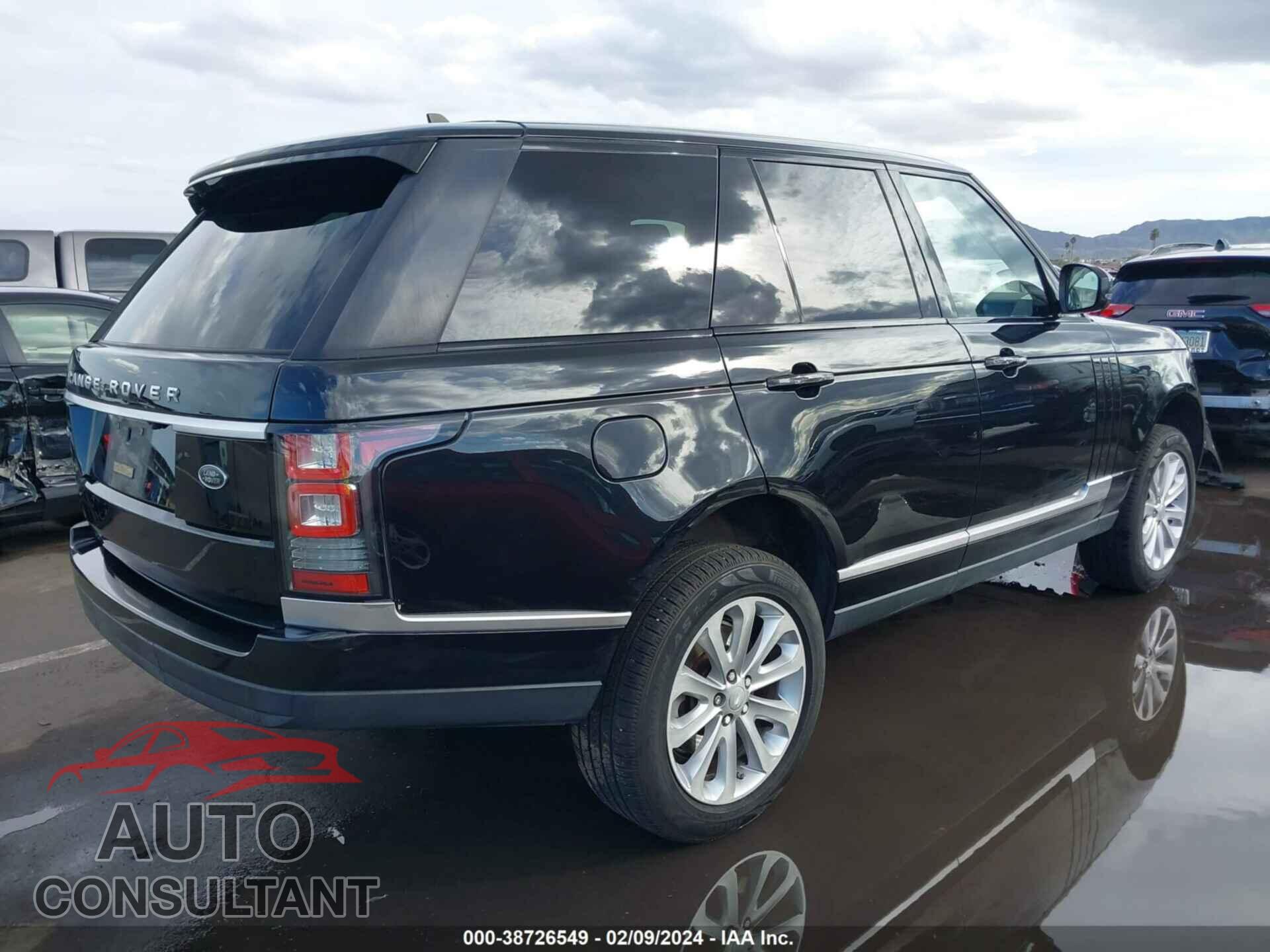 LAND ROVER RANGE ROVER 2016 - SALGS2KF1GA293930