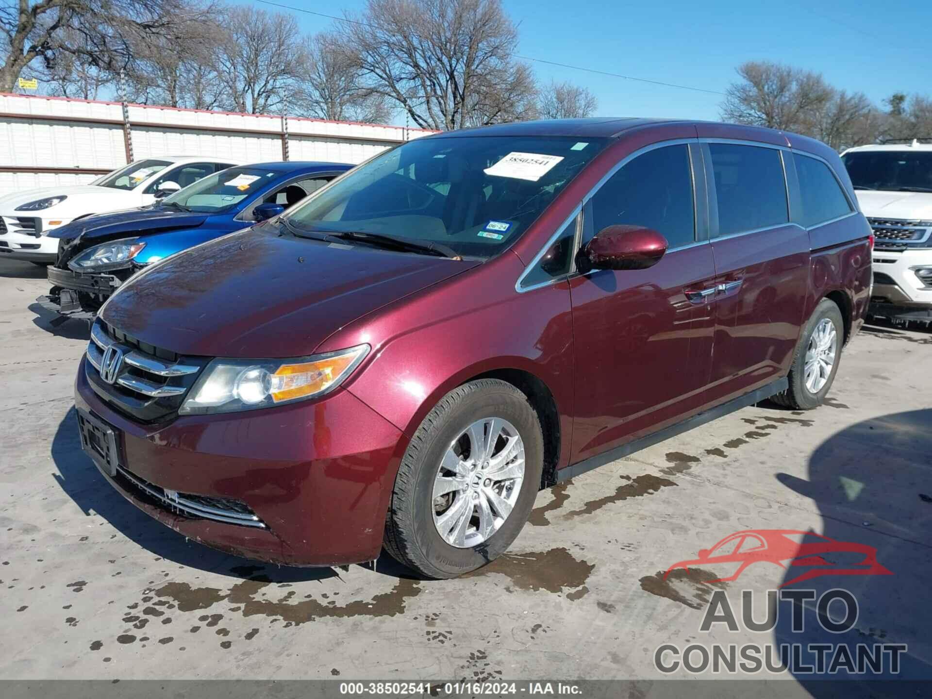 HONDA ODYSSEY 2016 - 5FNRL5H61GB166477