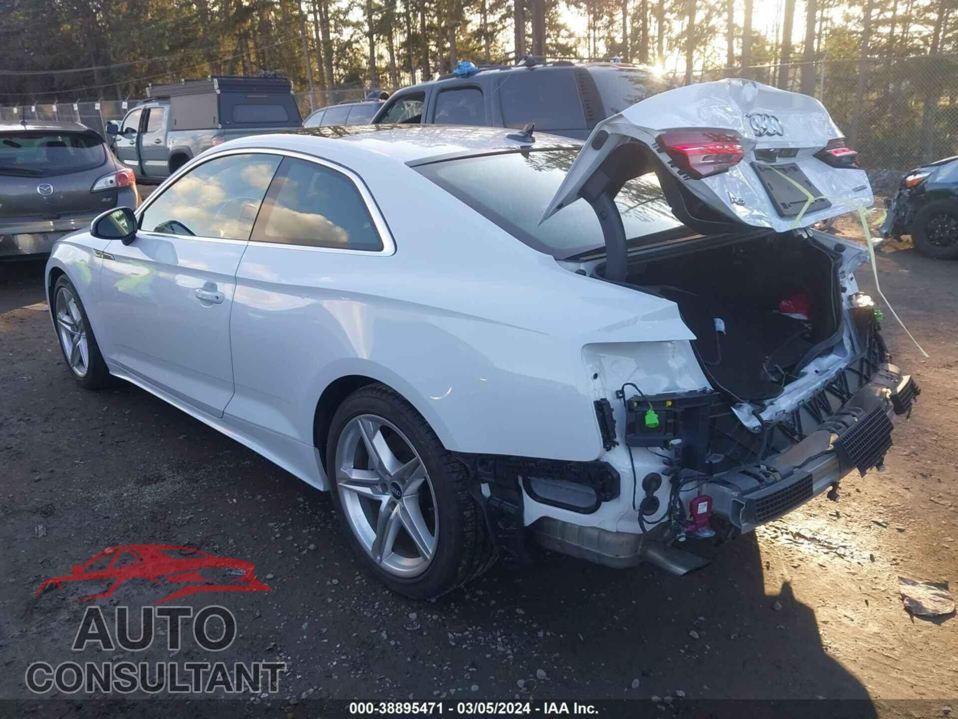 AUDI A5 2021 - WAUSAAF52MA028409