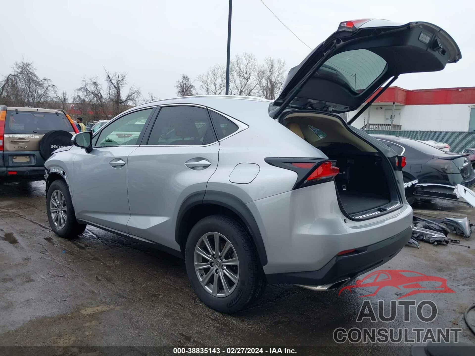 LEXUS NX 200T 2017 - JTJBARBZ0H2129715