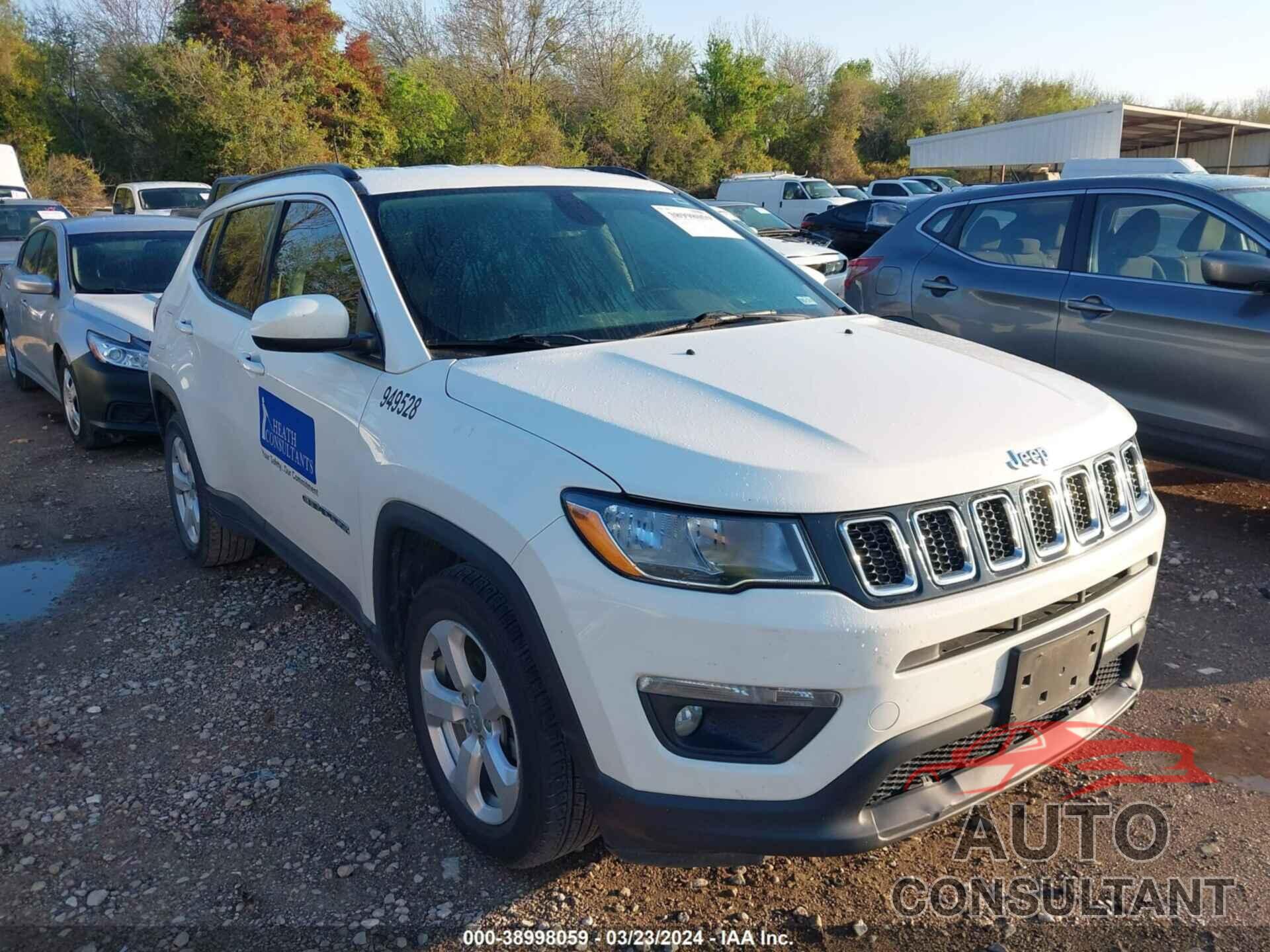 JEEP COMPASS 2019 - 3C4NJCBB7KT677006