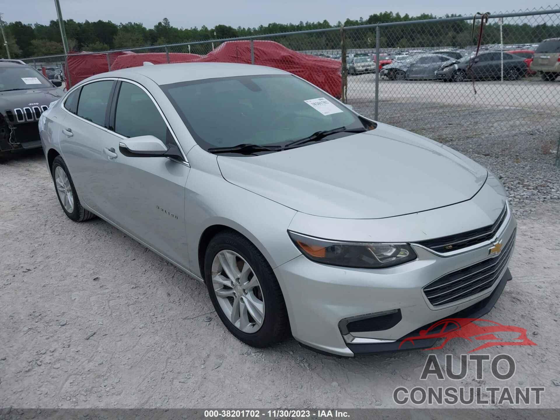 CHEVROLET MALIBU 2016 - 1G1ZE5ST4GF266571