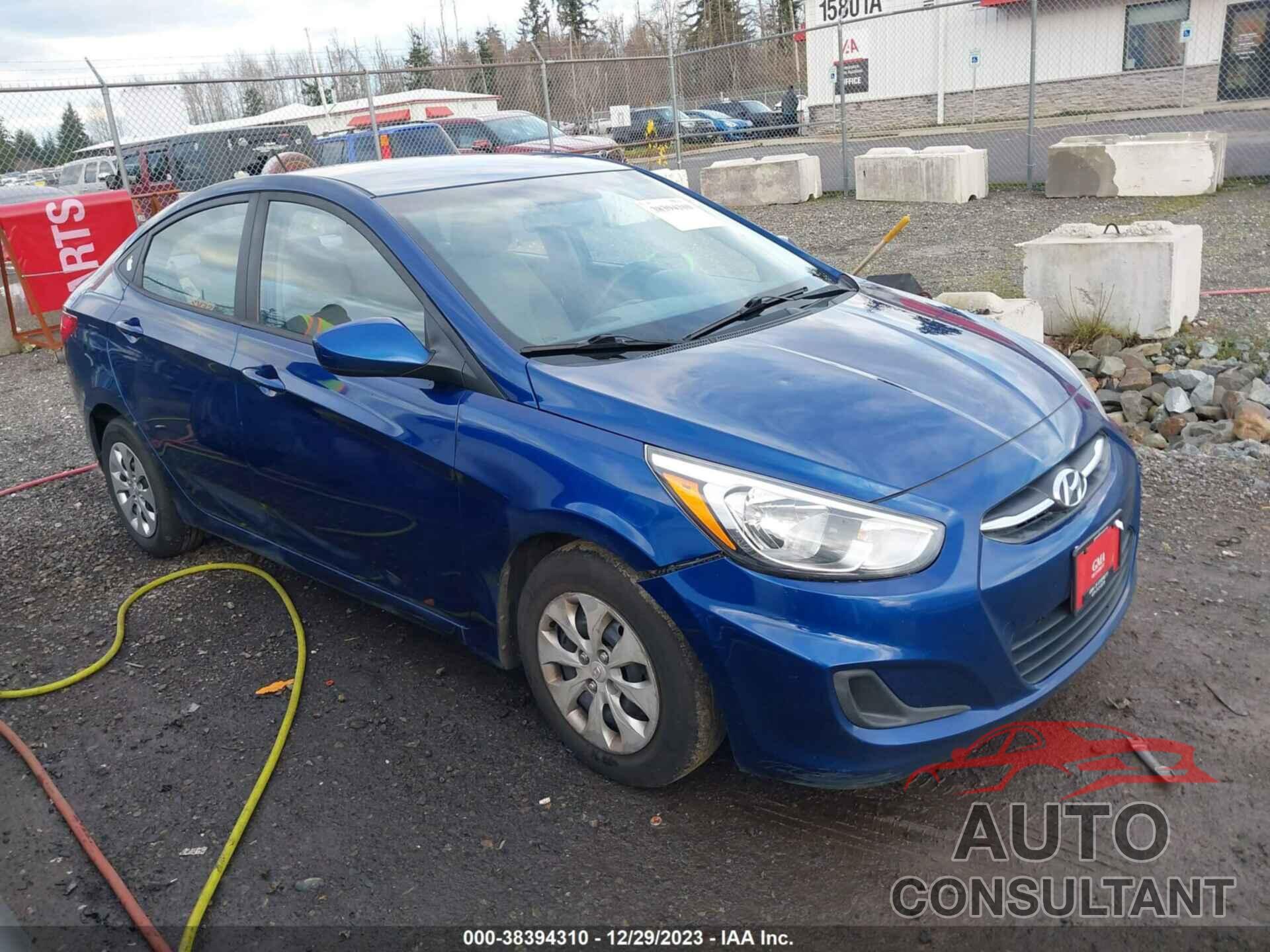 HYUNDAI ACCENT 2016 - KMHCT4AE7GU114243