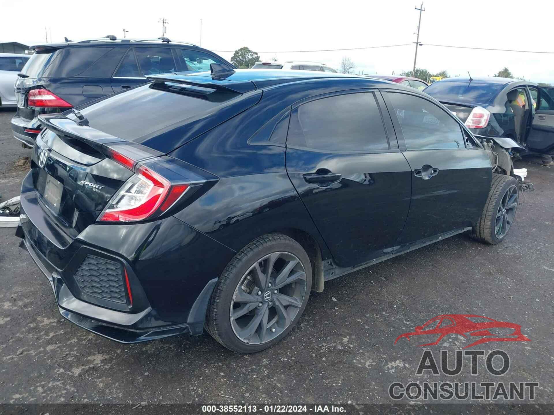 HONDA CIVIC 2019 - SHHFK7H47KU419566