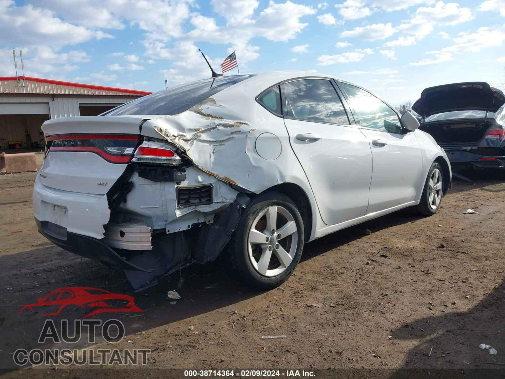 DODGE DART 2016 - 1C3CDFBB7GD609807