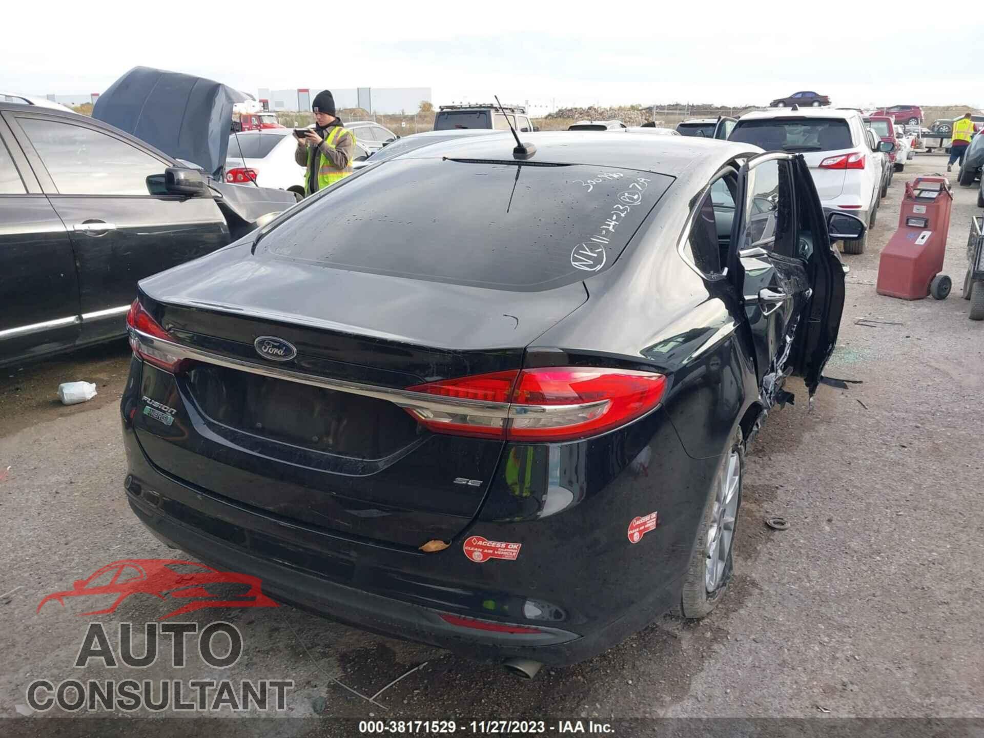 FORD FUSION ENERGI 2018 - 3FA6P0PU4JR167659