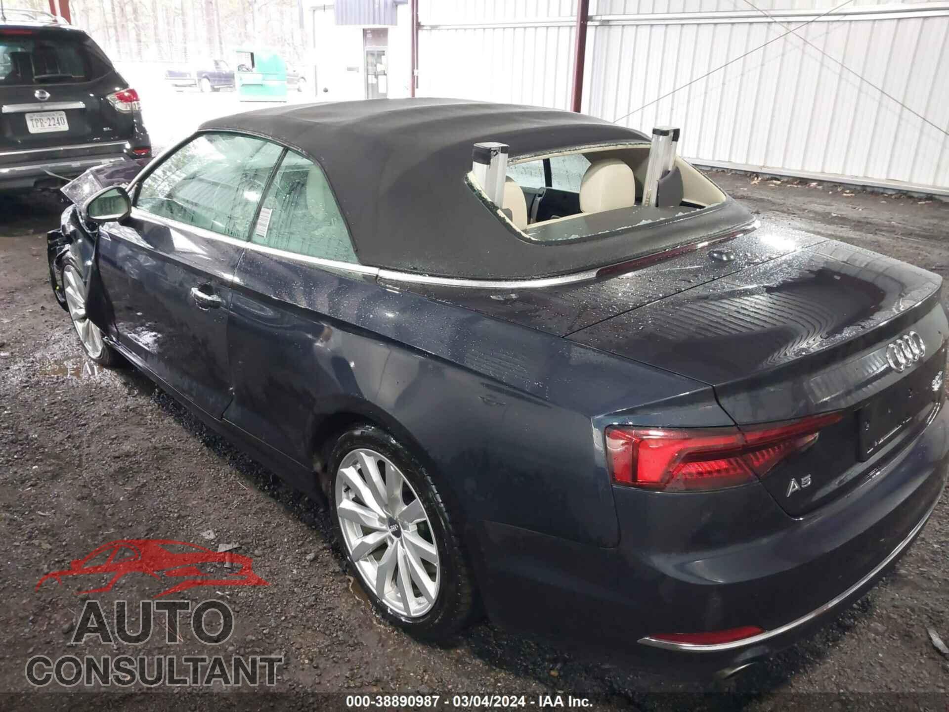 AUDI A5 2018 - WAU2NGF53JN004843