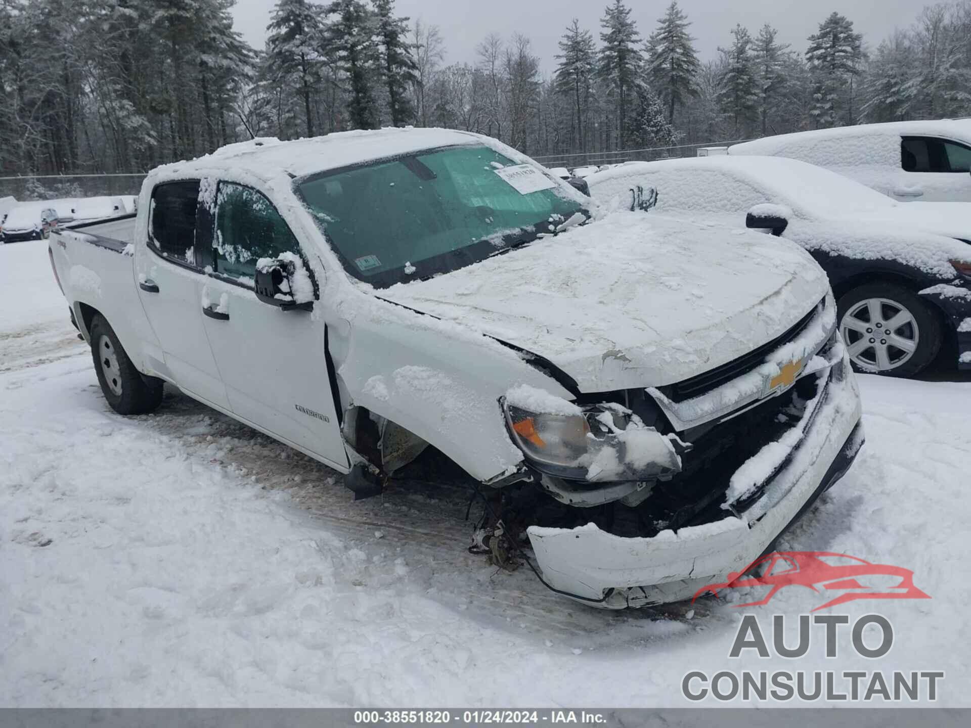 CHEVROLET COLORADO 2016 - 1GCGTBE3XG1391232