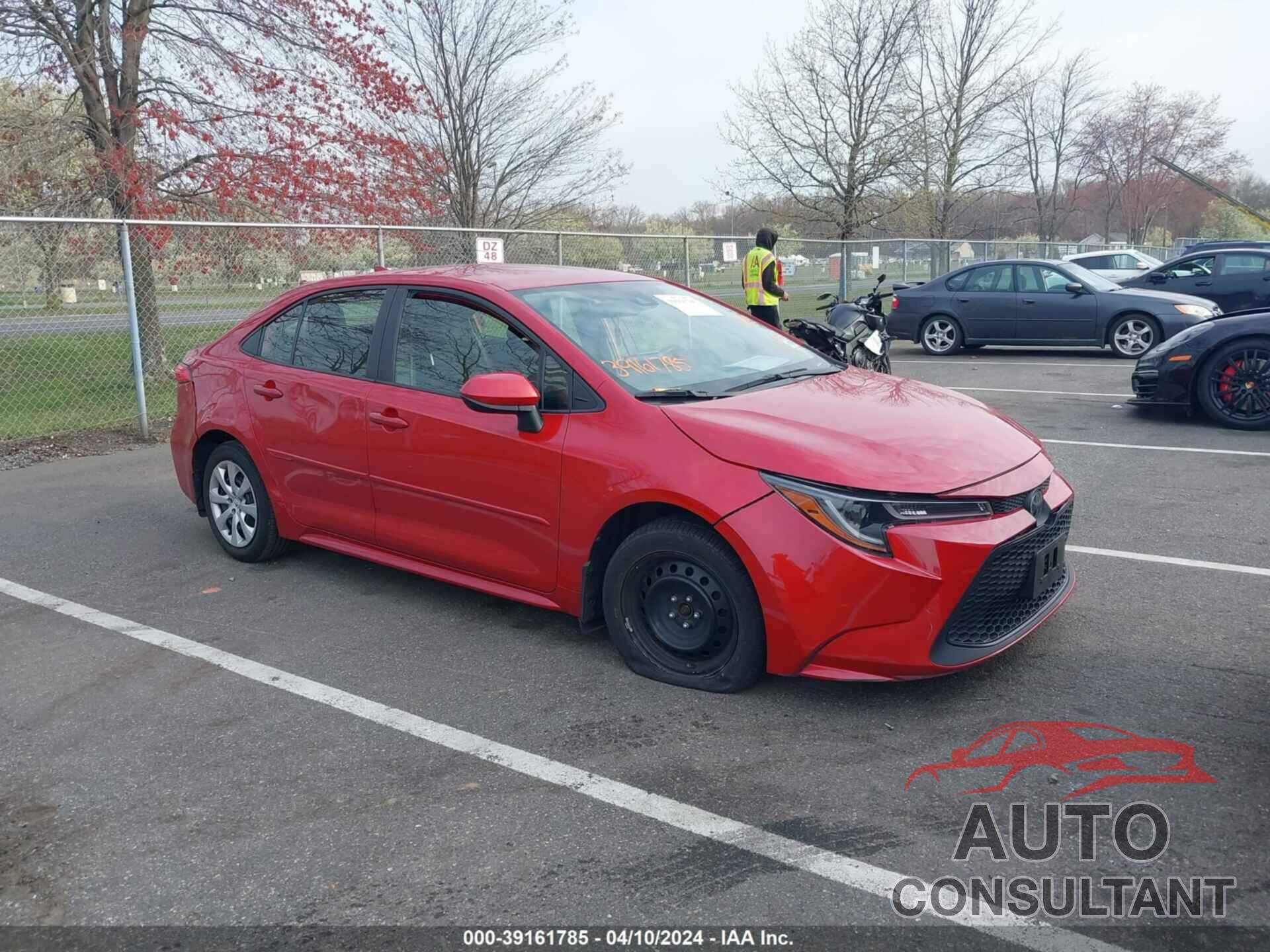 TOYOTA COROLLA 2020 - JTDEPRAE9LJ111645