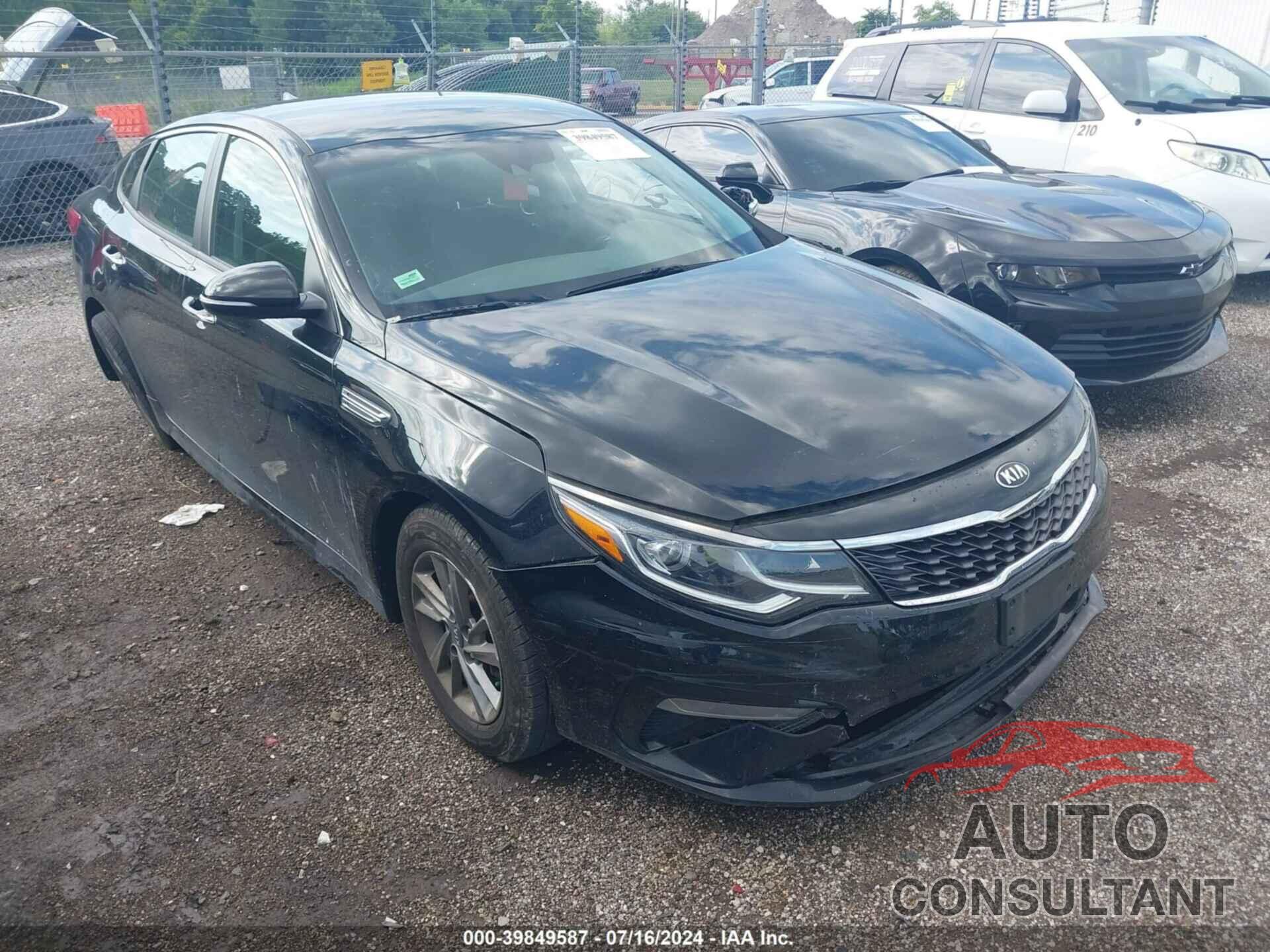 KIA OPTIMA 2019 - 5XXGT4L34KG348789