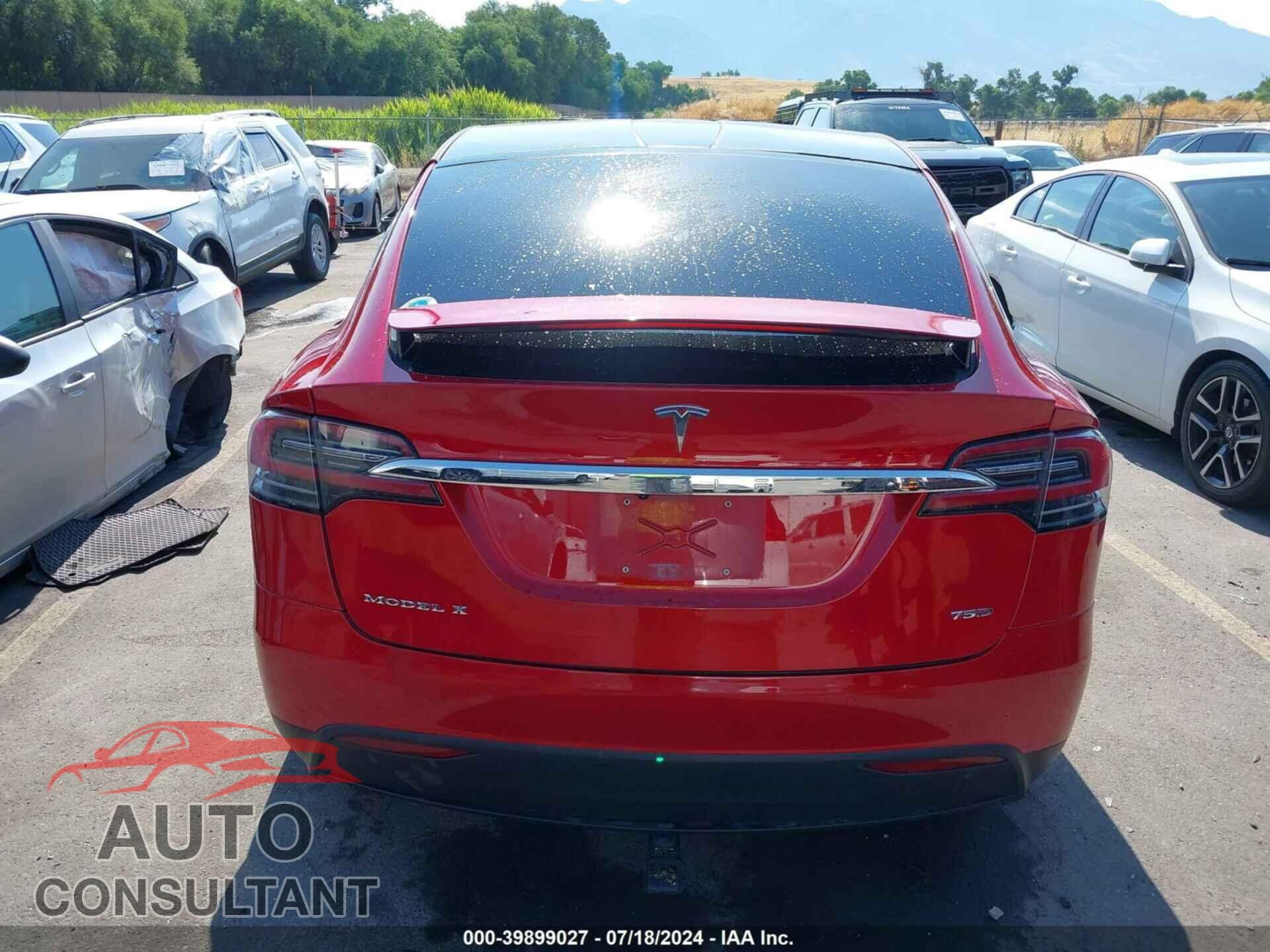 TESLA MODEL X 2017 - 5YJXCDE2XHF076197