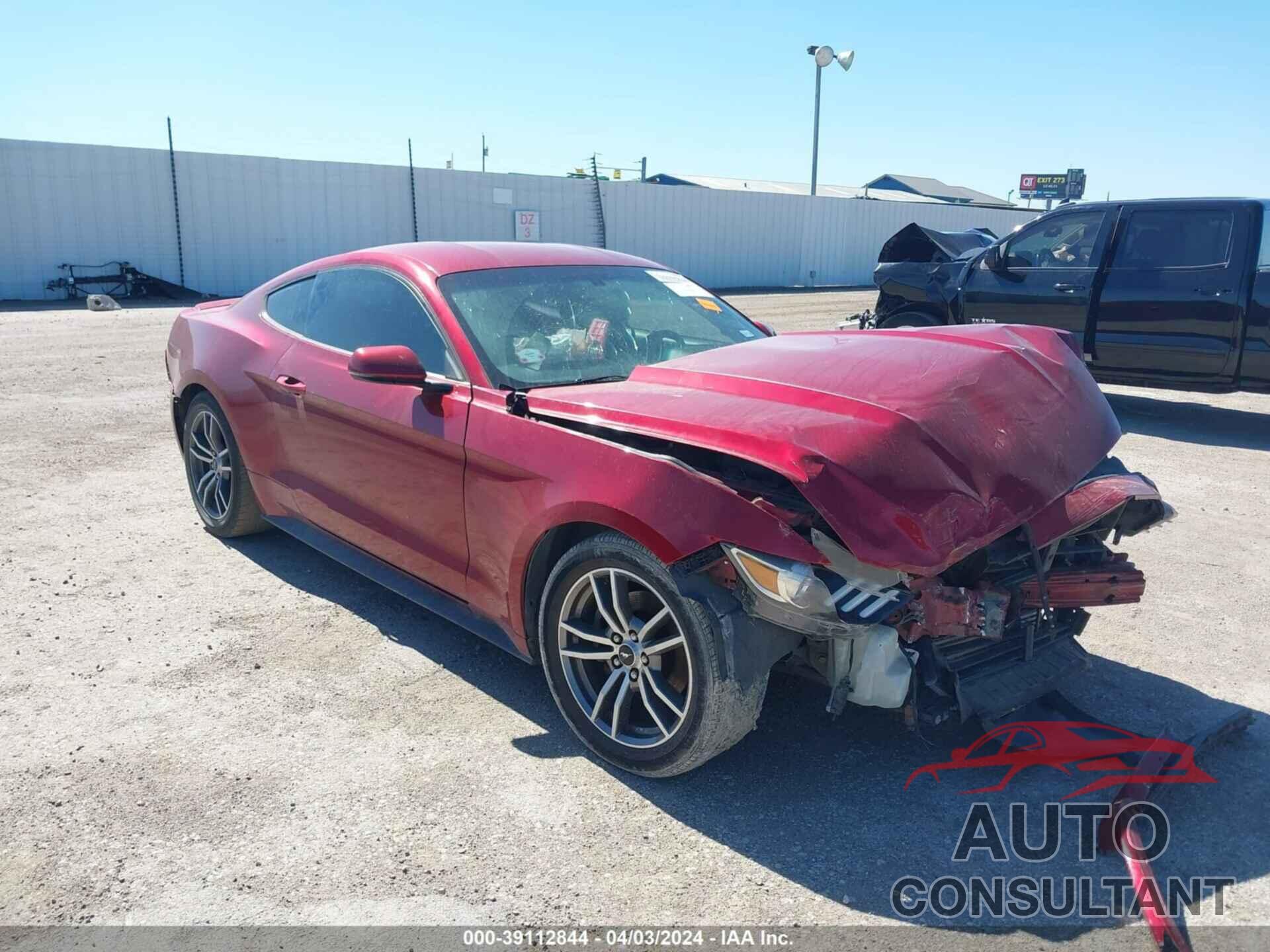 FORD MUSTANG 2017 - 1FA6P8TH7H5282387