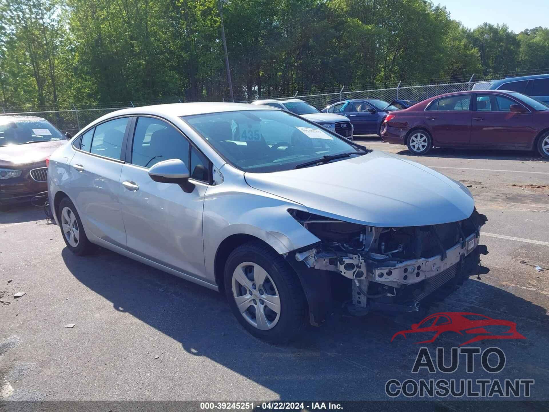 CHEVROLET CRUZE 2017 - 1G1BC5SM3H7121789