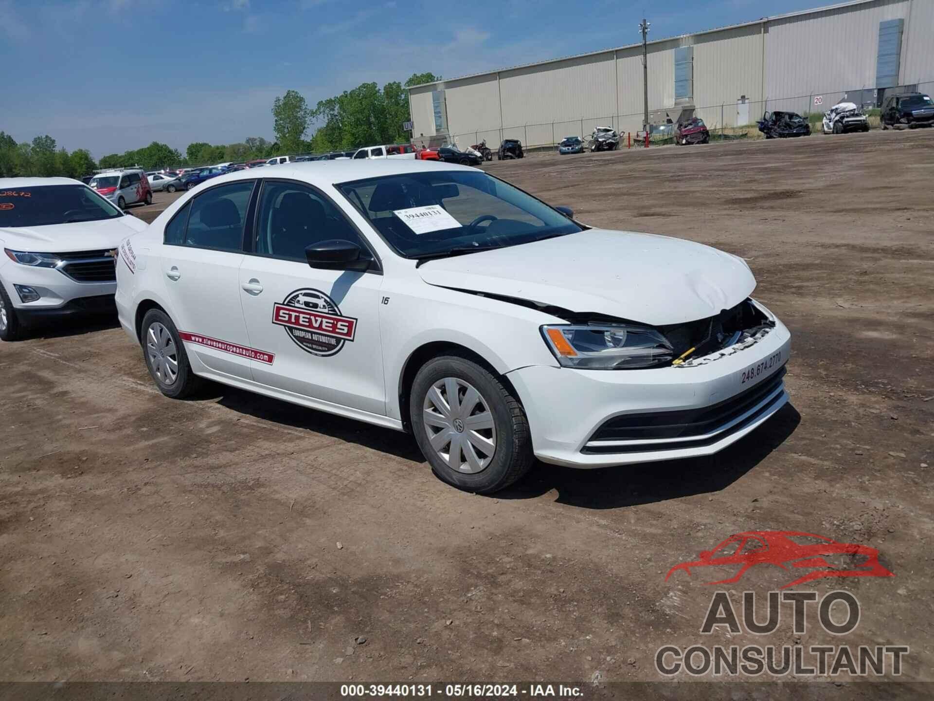 VOLKSWAGEN JETTA 2016 - 3VW267AJ7GM213250