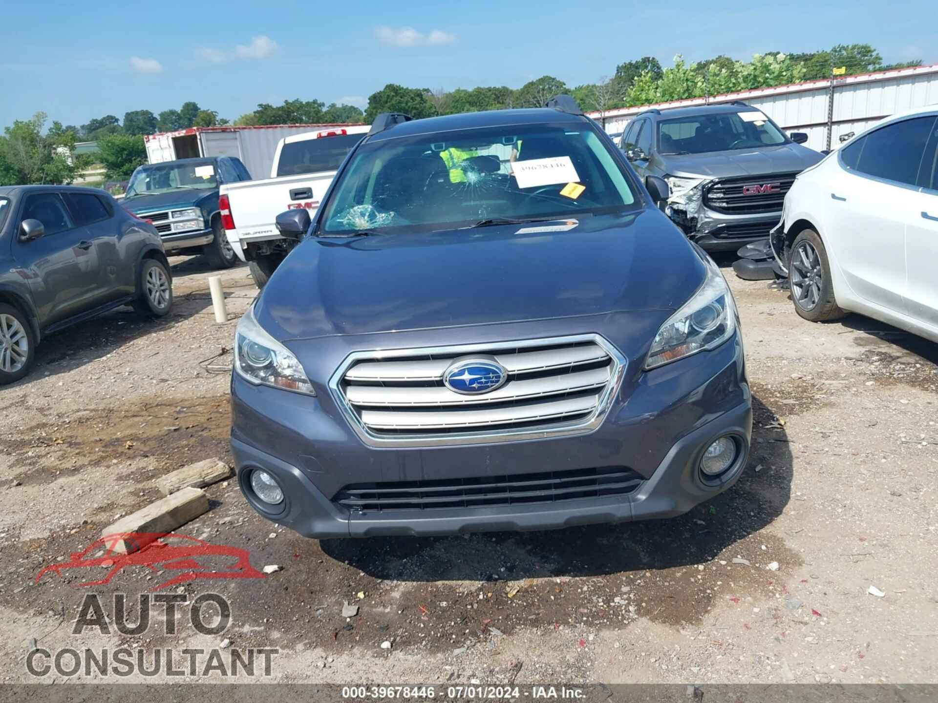 SUBARU OUTBACK 2016 - 4S4BSBFC5G3241511