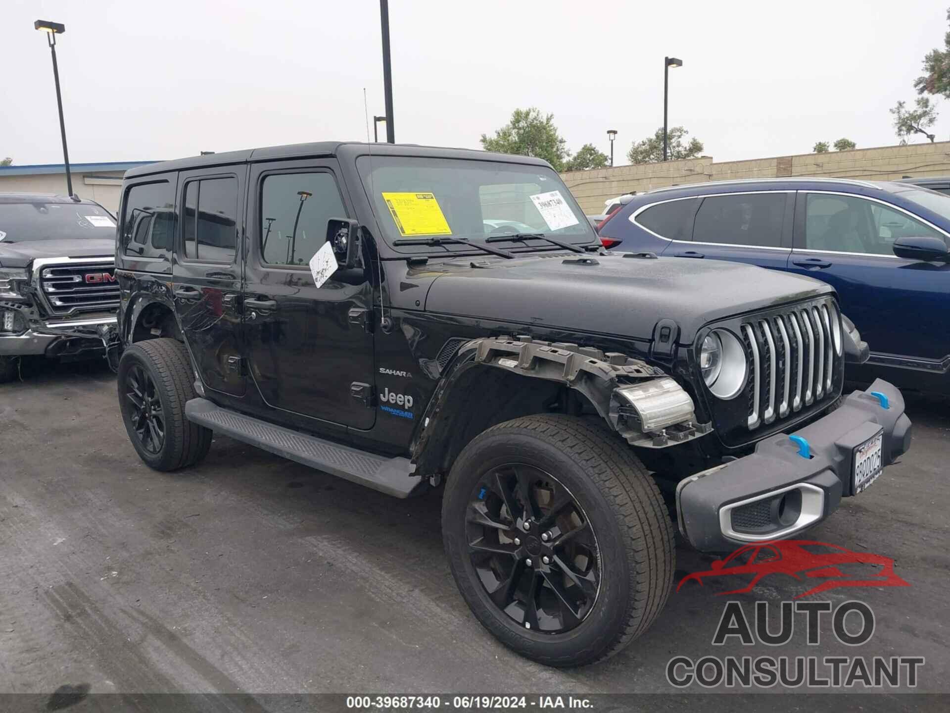 JEEP WRANGLER 4XE 2022 - 1C4JJXP63NW199084