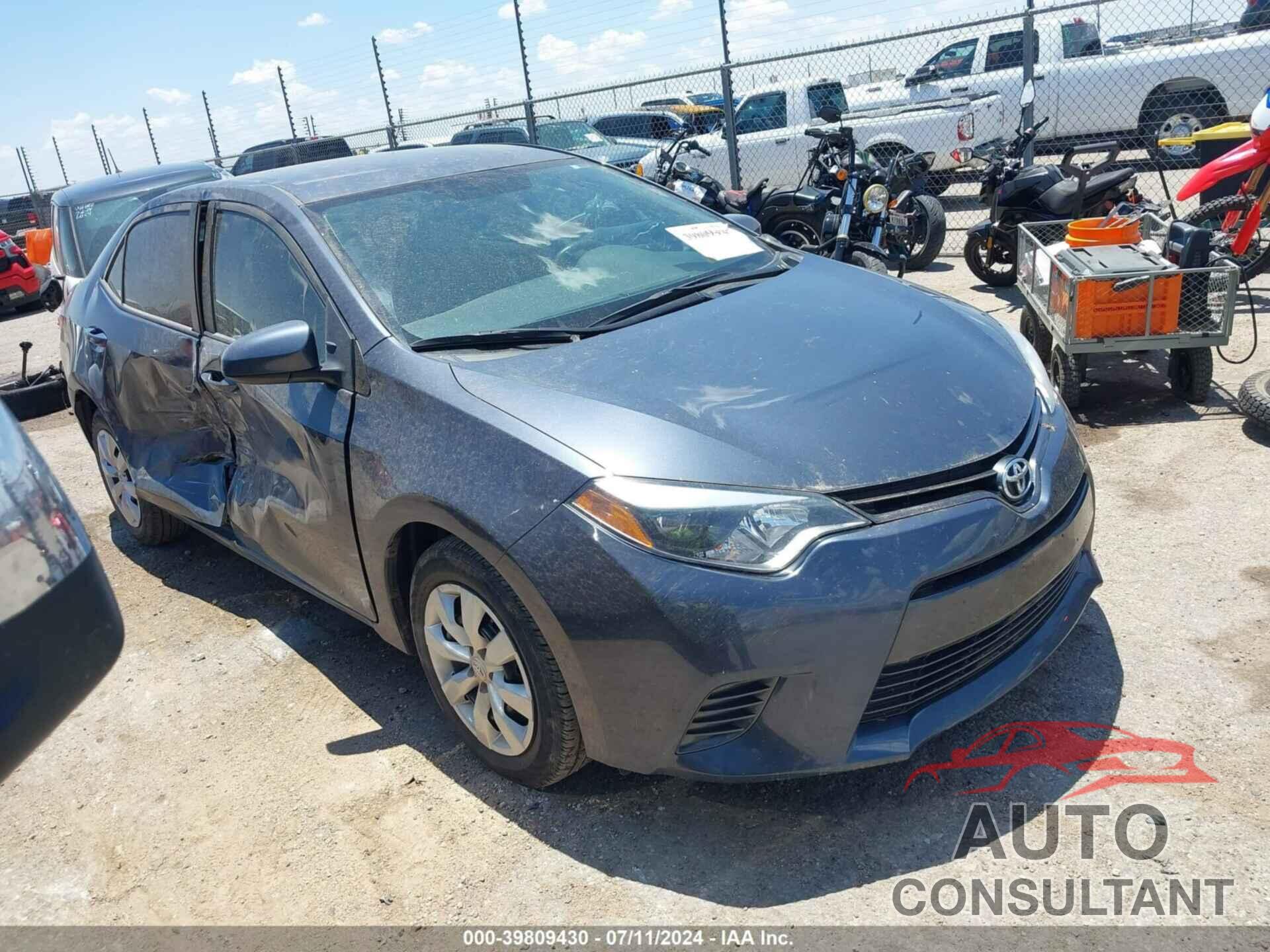 TOYOTA COROLLA 2016 - 5YFBURHE1GP408783