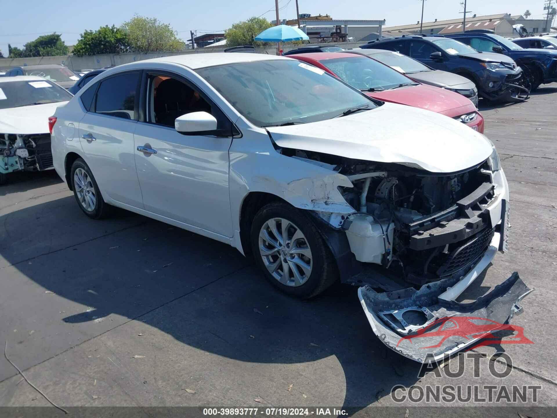 NISSAN SENTRA 2019 - 3N1AB7AP3KY287641