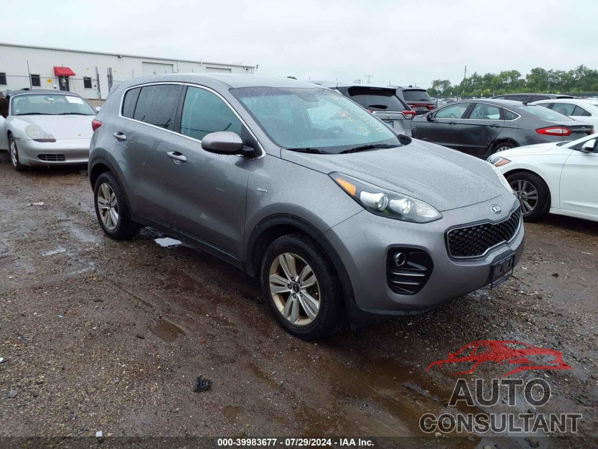 KIA SPORTAGE 2017 - KNDPMCAC4H7287729