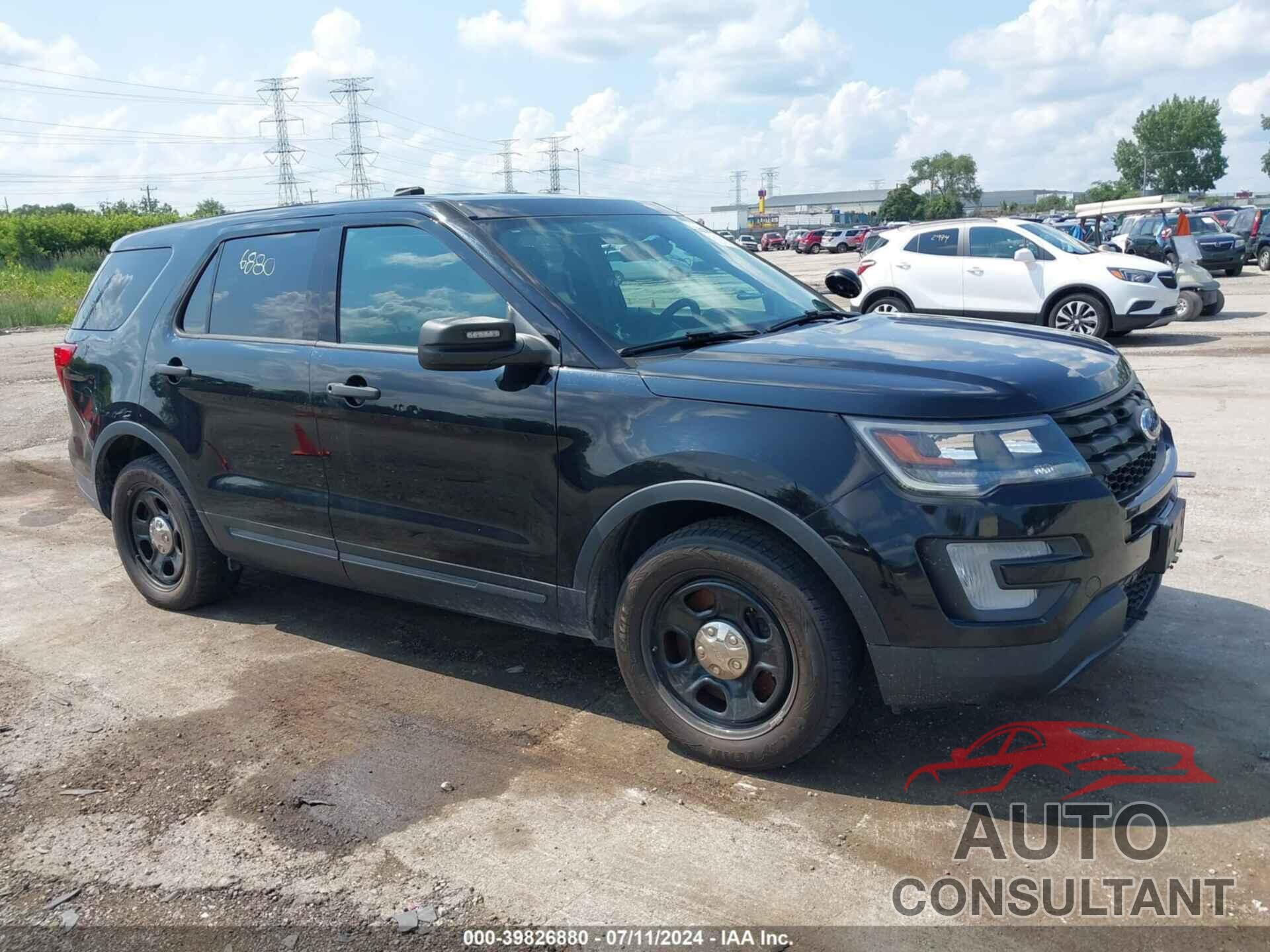 FORD POLICE INTERCEPTOR UTILITY 2018 - 1FM5K8AR5JGC42847