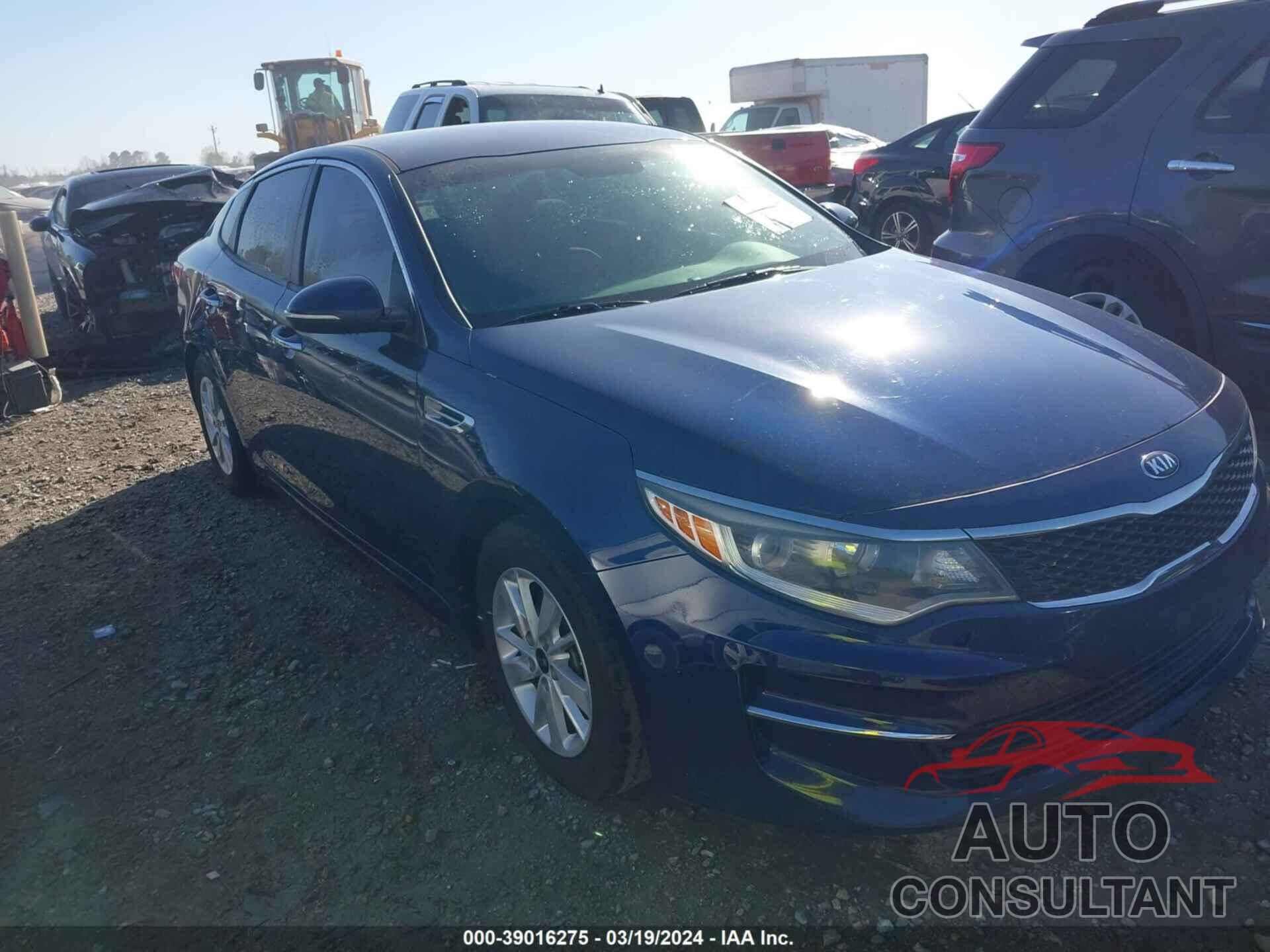 KIA OPTIMA 2018 - 5XXGT4L30JG224355