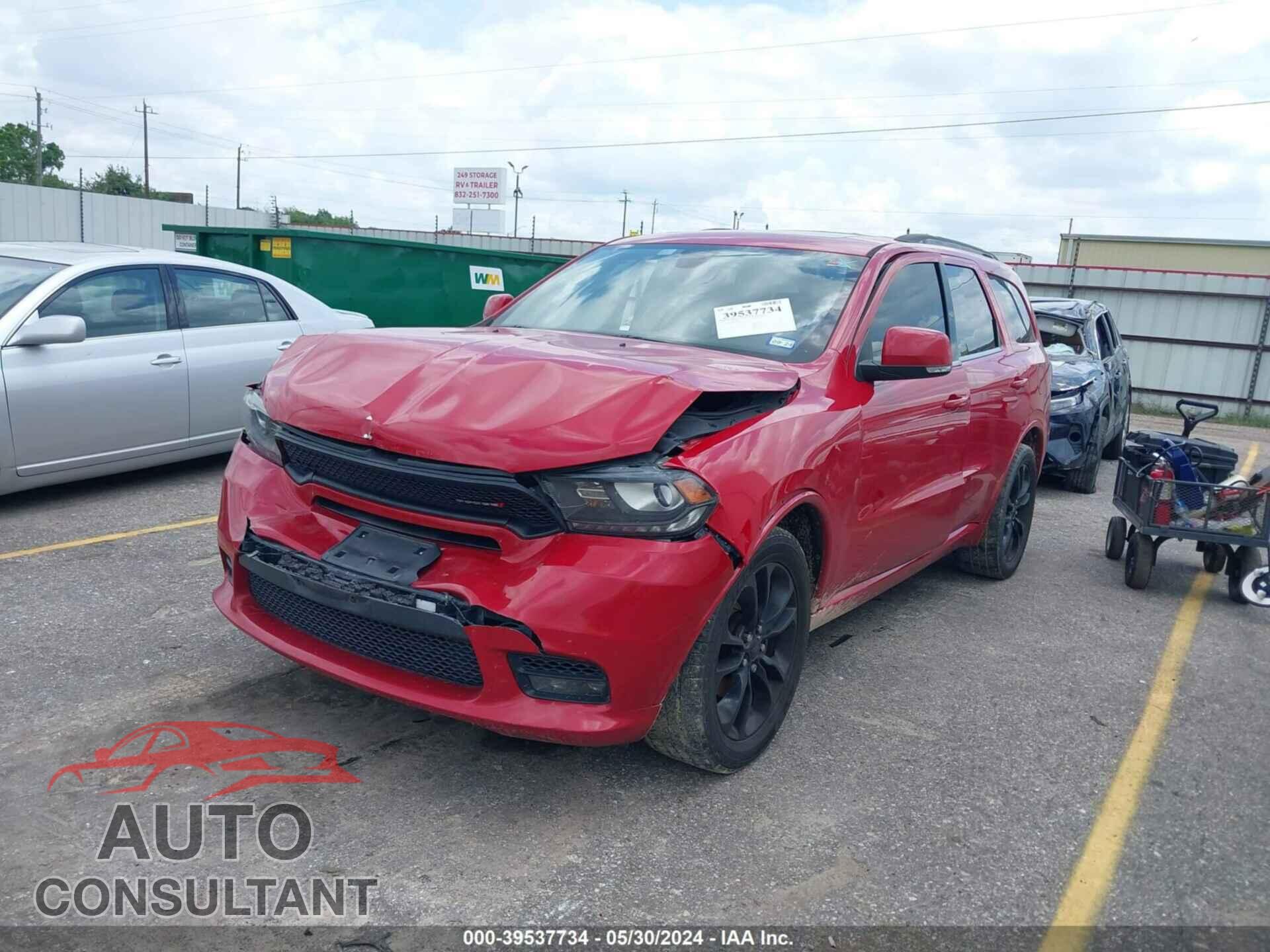DODGE DURANGO 2019 - 1C4RDHDG5KC824661