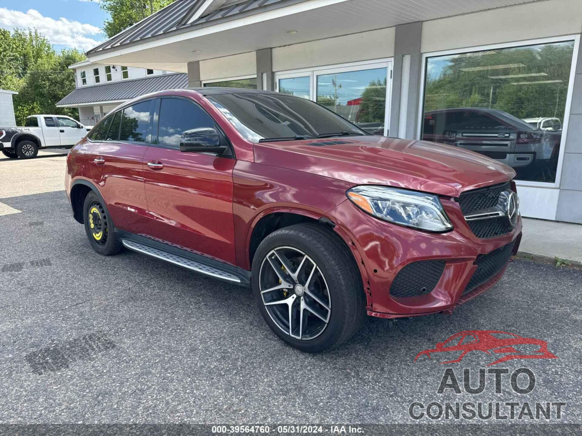 MERCEDES-BENZ GLE COUPE 2016 - 4JGED6EB5GA024981