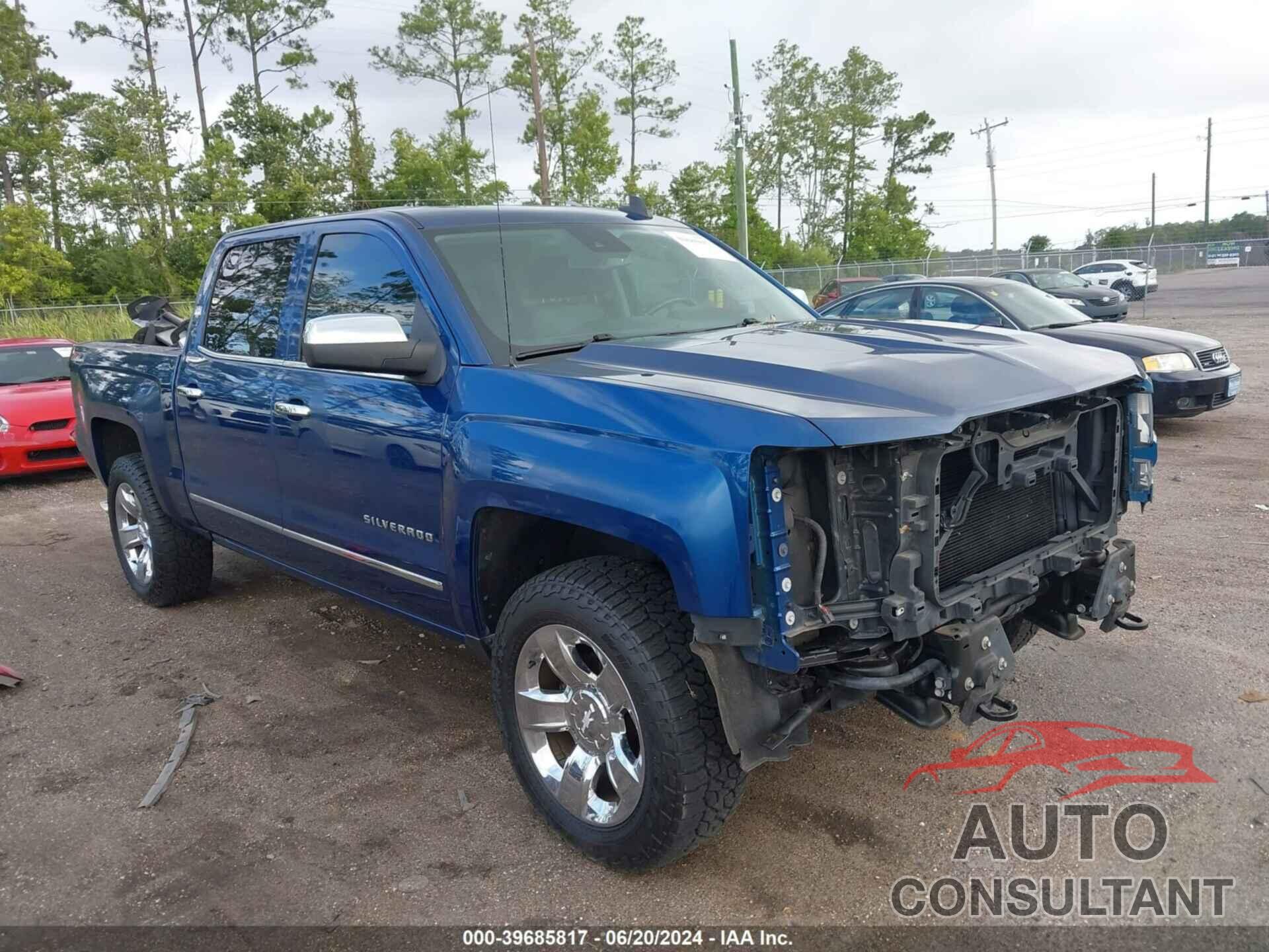 CHEVROLET SILVERADO 1500 2016 - 3GCUKSEC6GG125598
